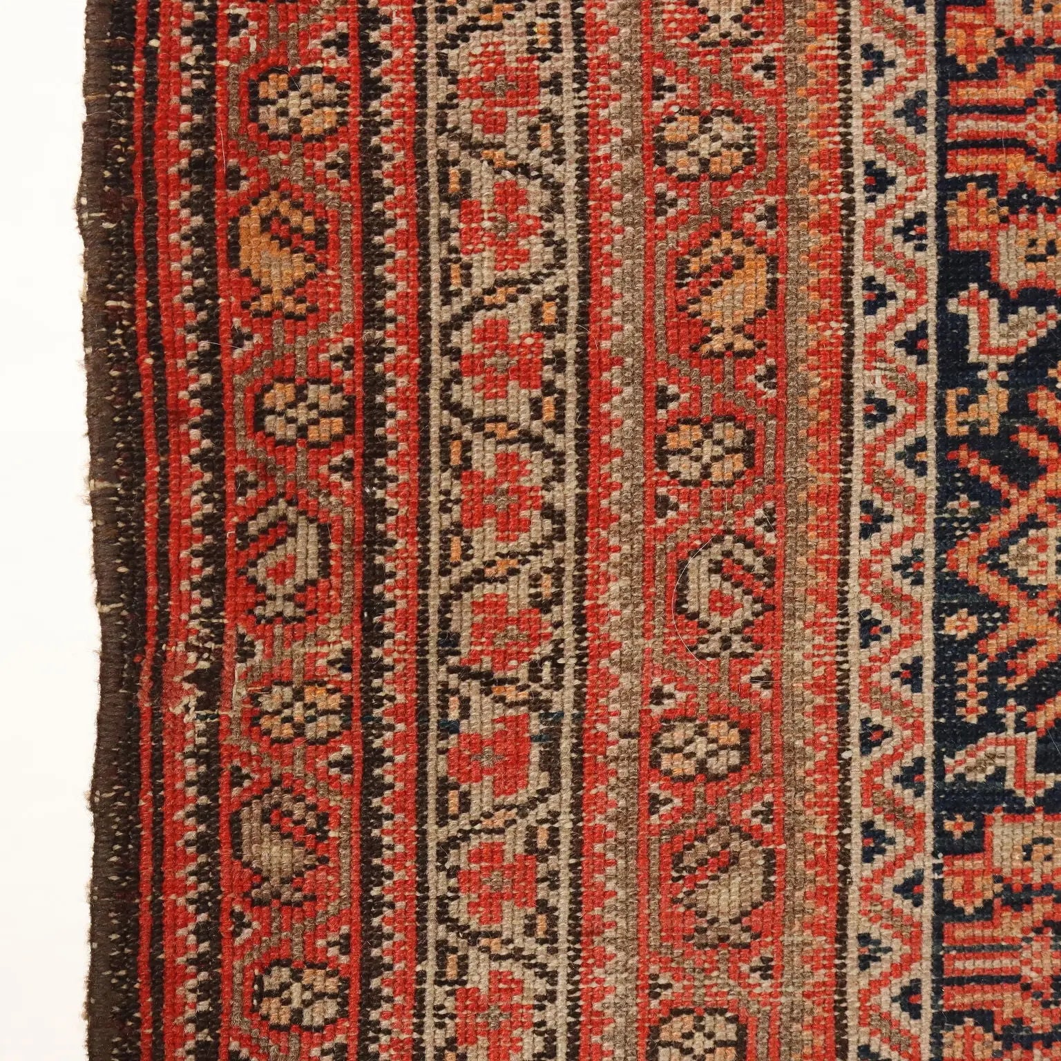 Malayer Rug in Cotton and Wool - 