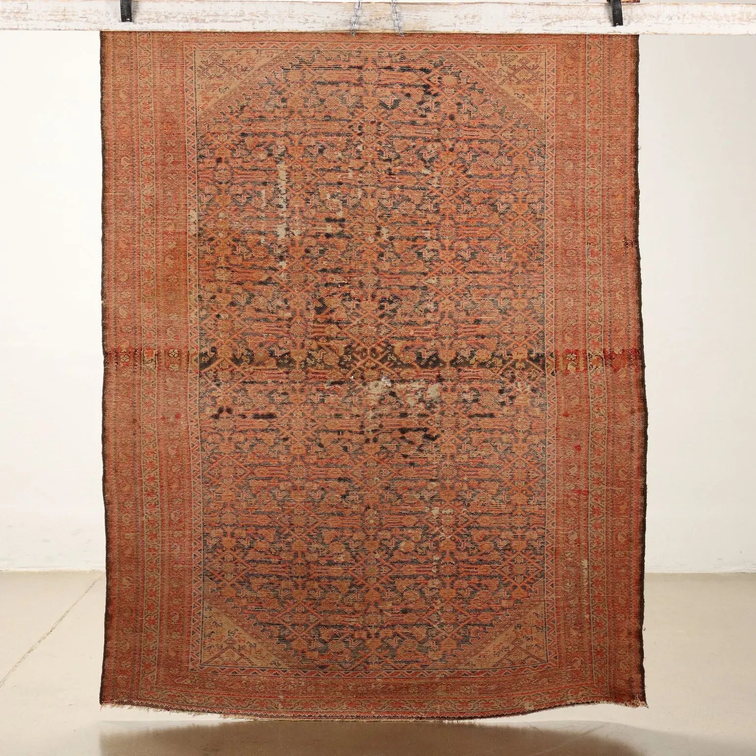 Malayer Rug in Cotton and Wool - 