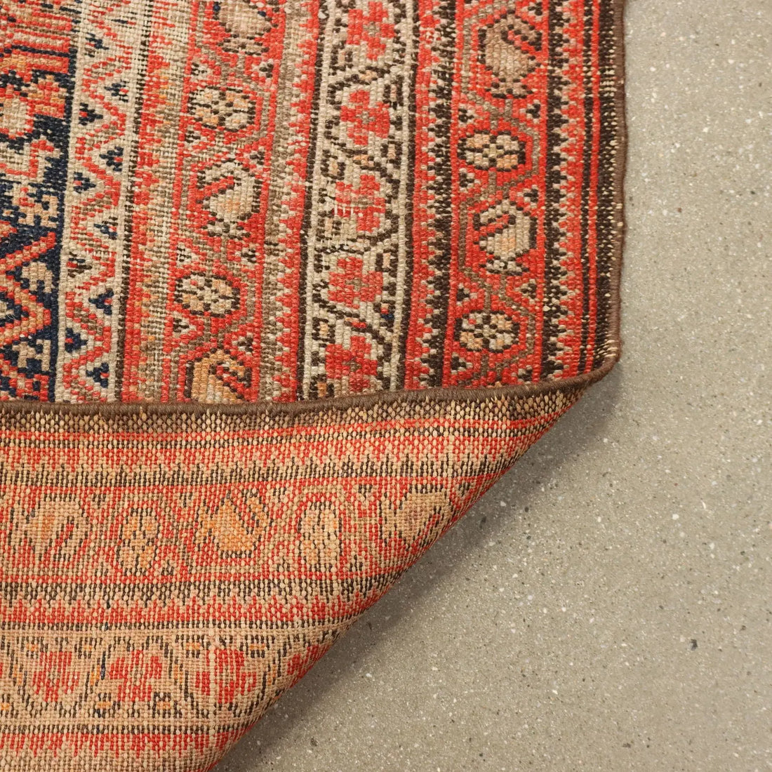 Malayer Rug in Cotton and Wool - 