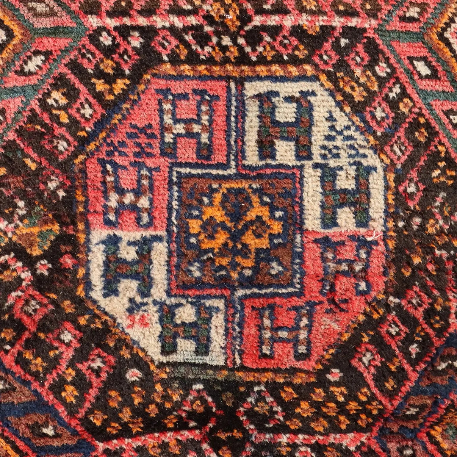 Antique Kazak Carpet Wool Heavy Knot Turkey 149 x 55 In - 149 x 55 In | Antiques | Carpets