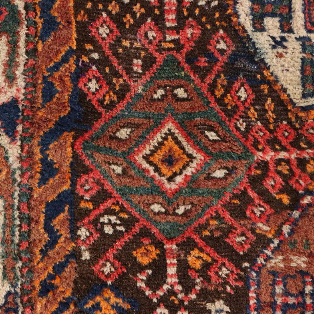 Antique Kazak Carpet Wool Heavy Knot Turkey 149 x 55 In - 149 x 55 In | Antiques | Carpets