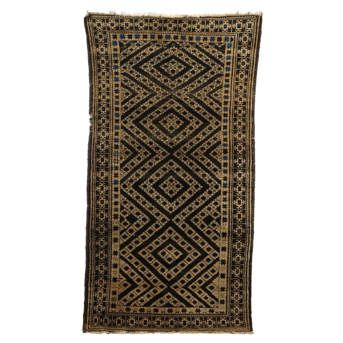 Antique Beluchi Carpet Wool Thin Knot  79 x 40 In - 79 x 40 In | Antiques | Carpets