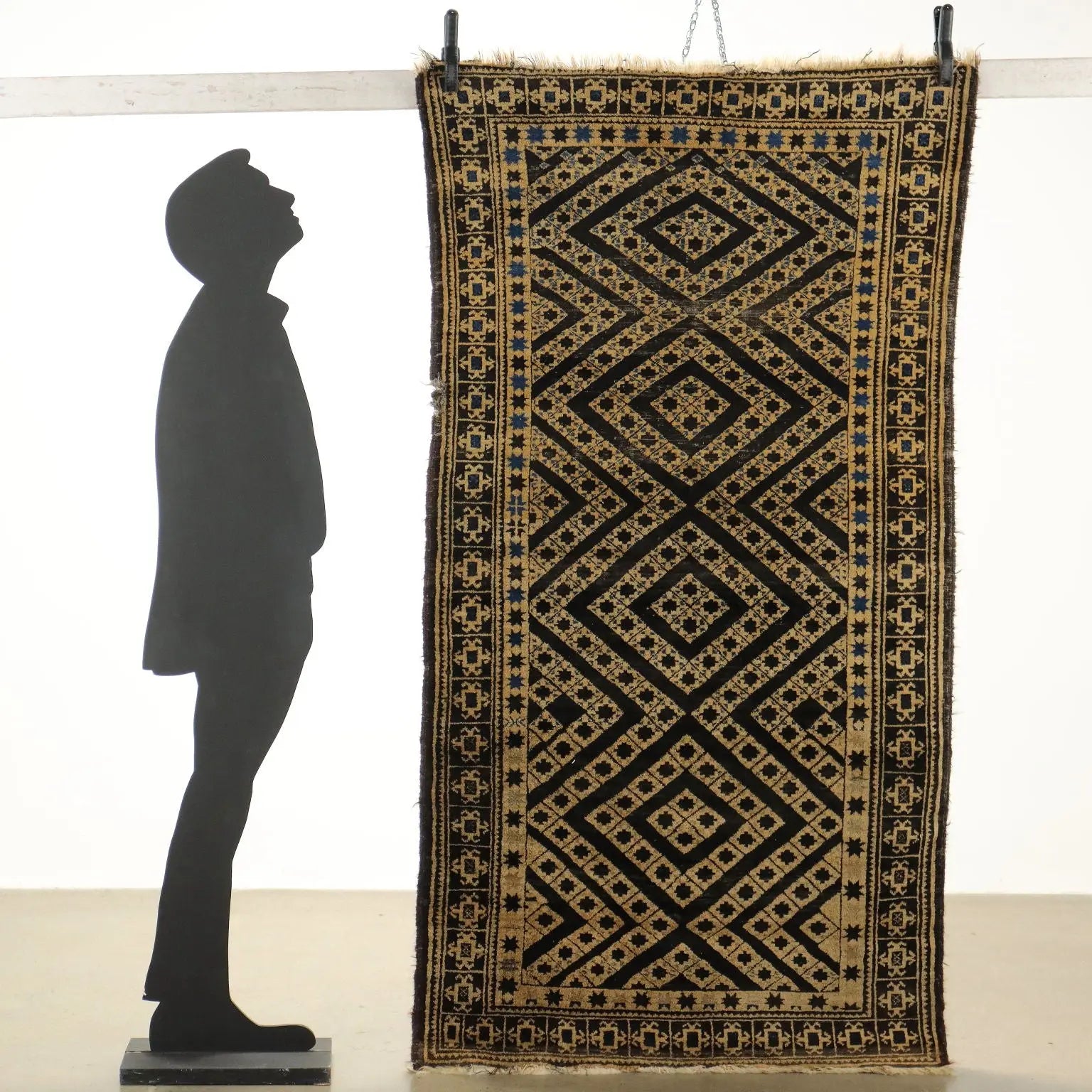 Antique Beluchi Carpet Wool Thin Knot  79 x 40 In - 79 x 40 In | Antiques | Carpets