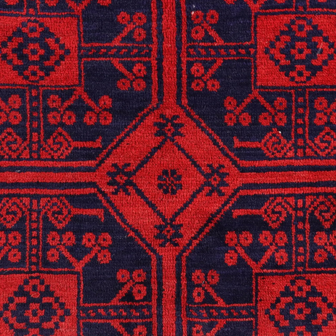 Antique Asian Bukhara Carpet Wool Heavy Knot 74 x 44 In - 74 x 44 In | Antiques | Carpets