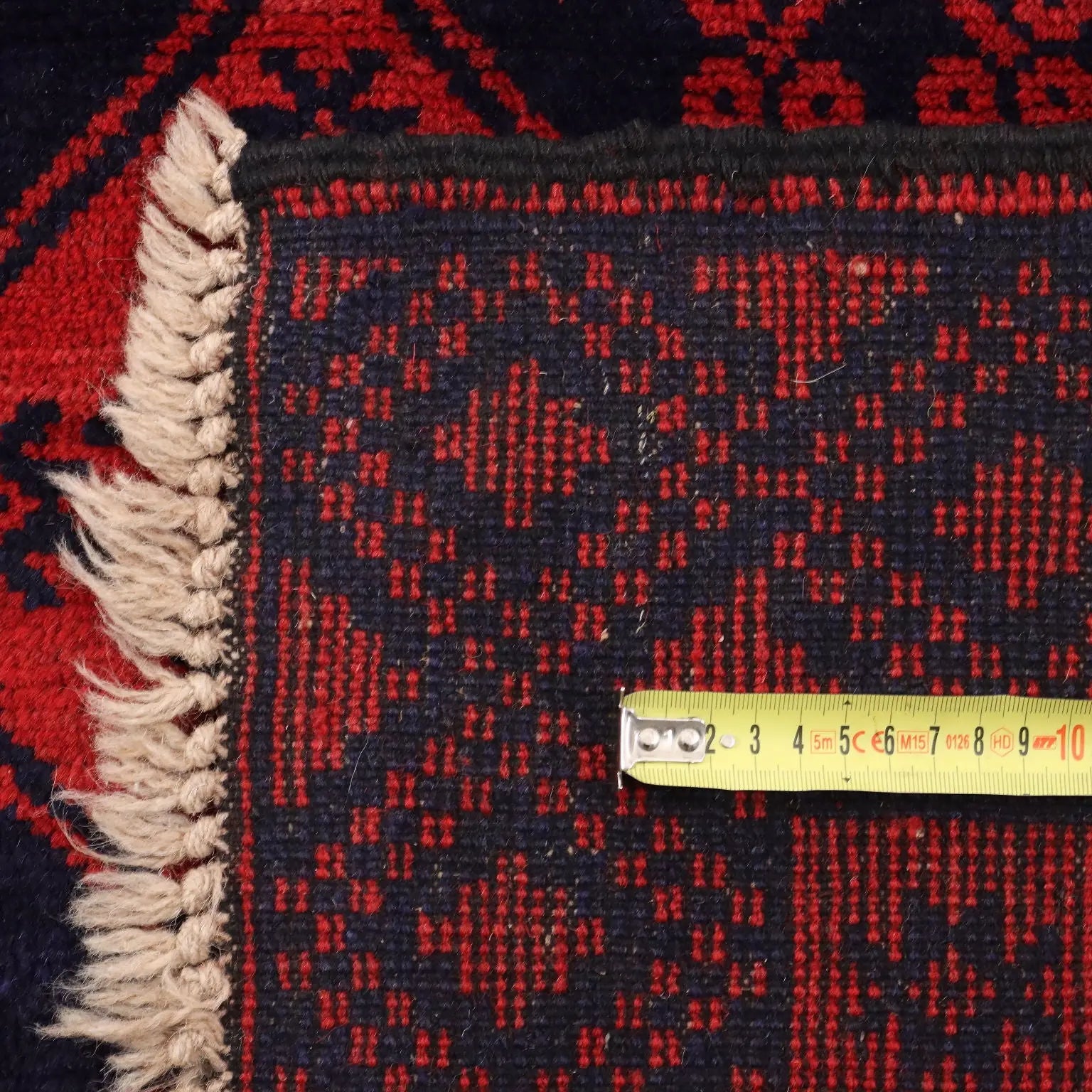Antique Asian Bukhara Carpet Wool Heavy Knot 74 x 44 In - 74 x 44 In | Antiques | Carpets