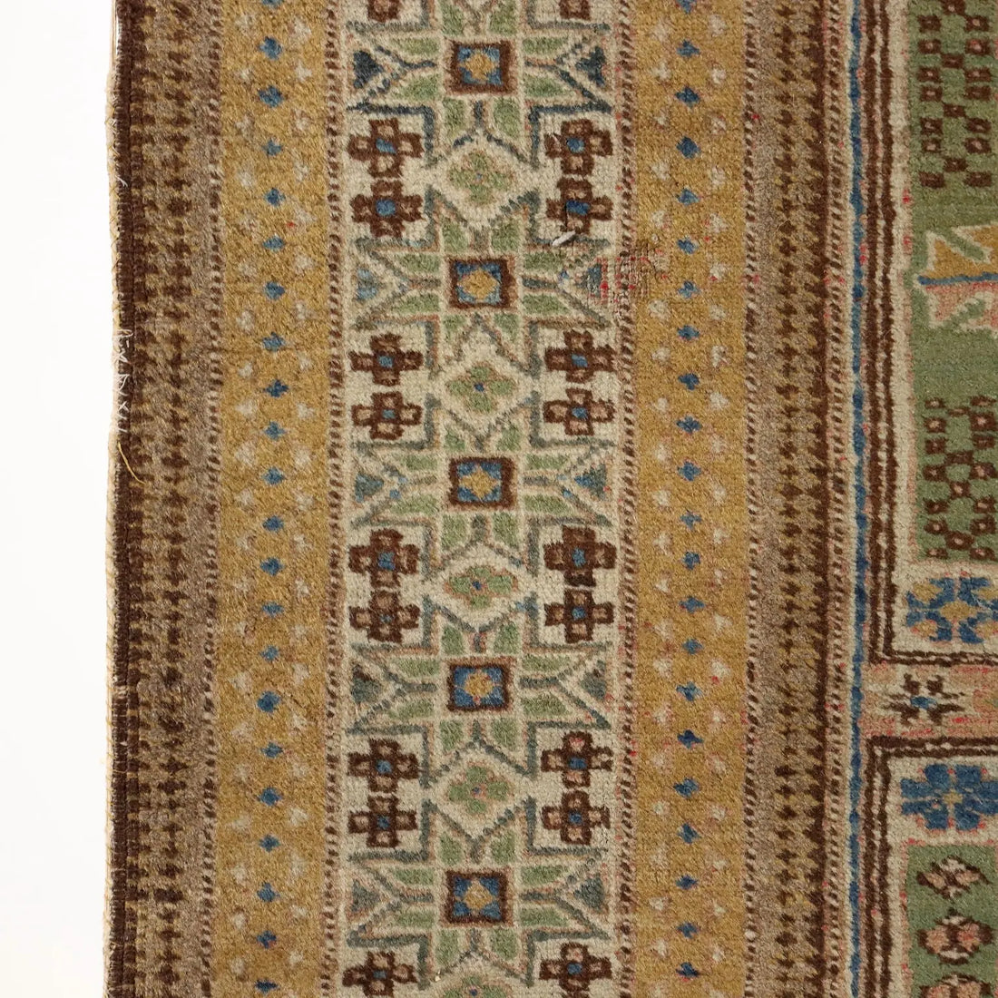 Antique Asian Carpet Cotton Wool Thin Knot 77 x 54 In - 77 x 54 In | Antiques  Carpets