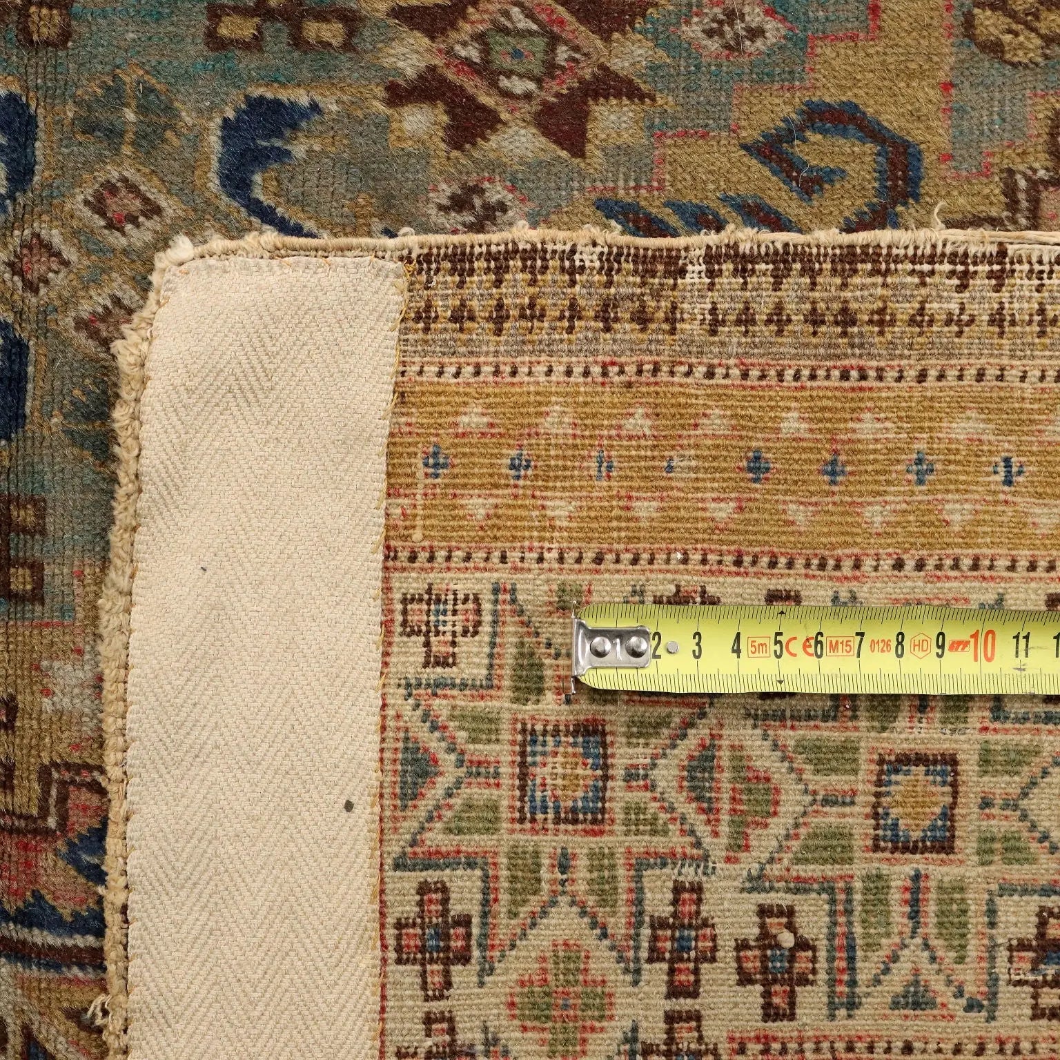 Antique Asian Carpet Cotton Wool Thin Knot 77 x 54 In - 77 x 54 In | Antiques  Carpets