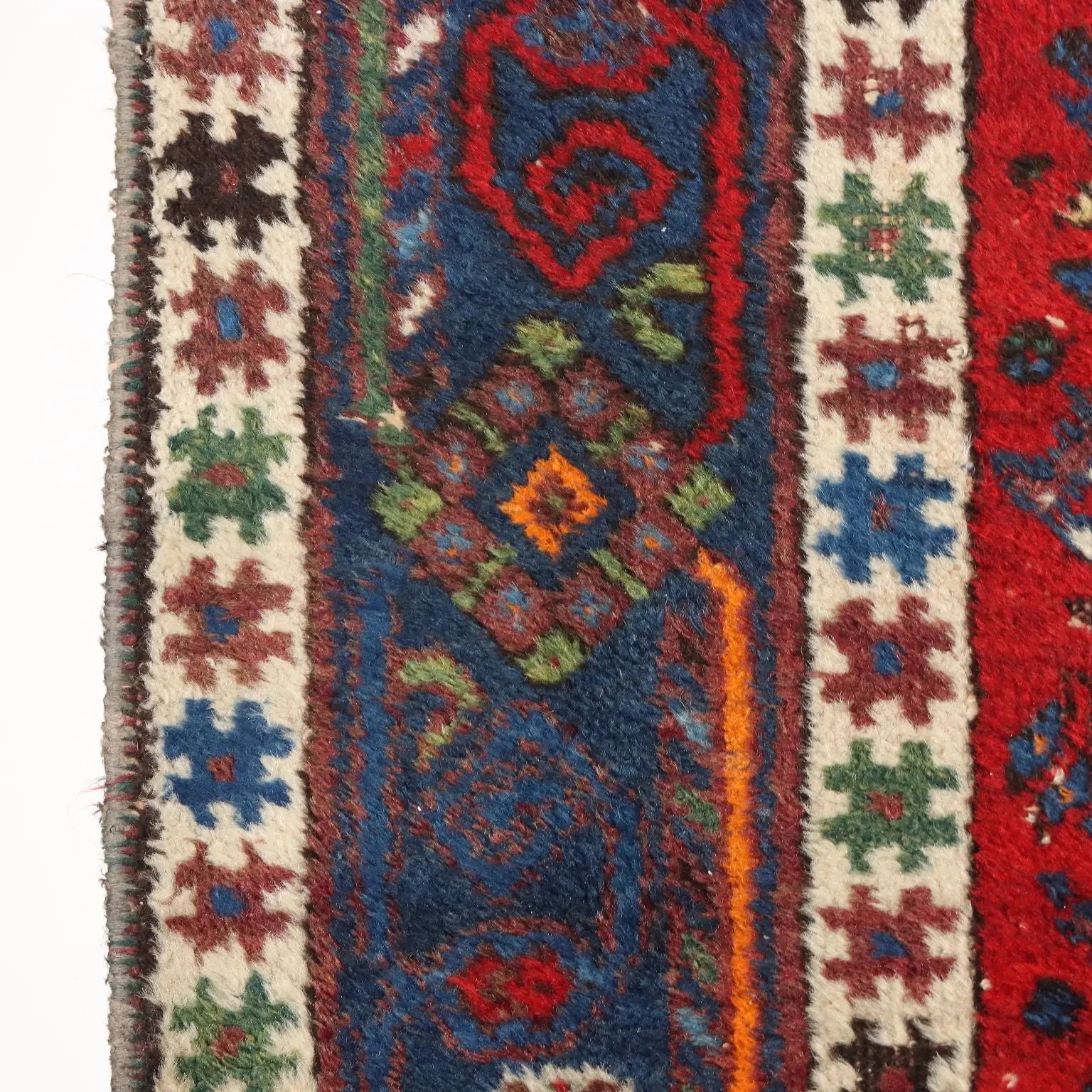 Afshar Rug in Wool - , 190 x 140 cm