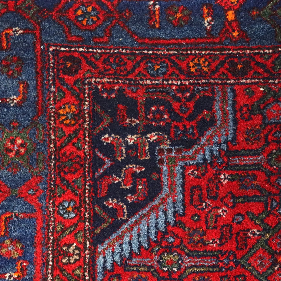 Antique Asian Carpet Cotton Wool Heavy Knot 83 x 49 In - 83 x 49 In | Antiques | Carpets