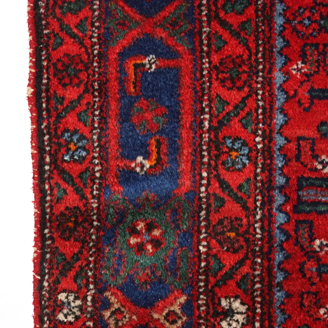 Antique Asian Carpet Cotton Wool Heavy Knot 83 x 49 In - 83 x 49 In | Antiques | Carpets