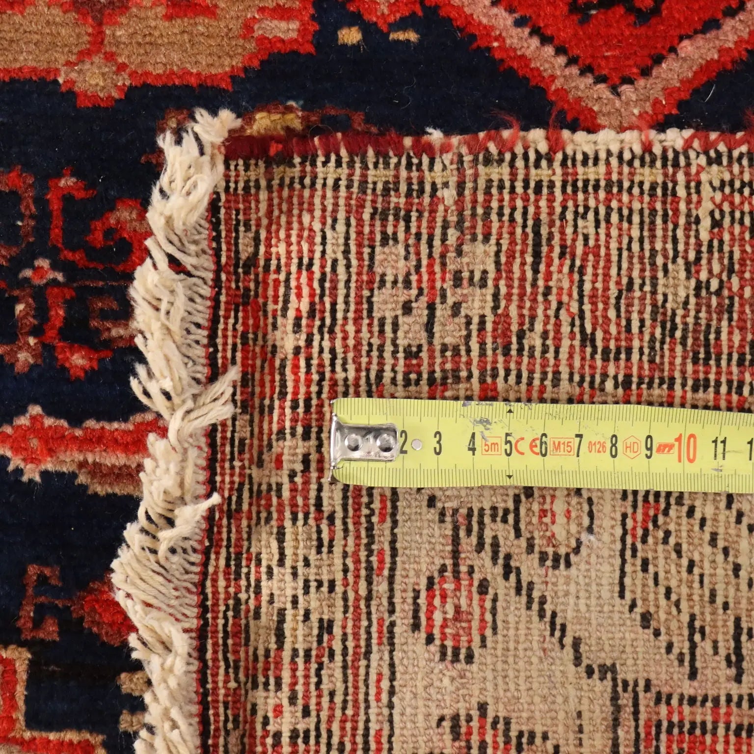 Antique Asian Carpet Cotton Wool Heavy Knot 201 x 39 In - 201 x 39 In | Antiques | Carpets