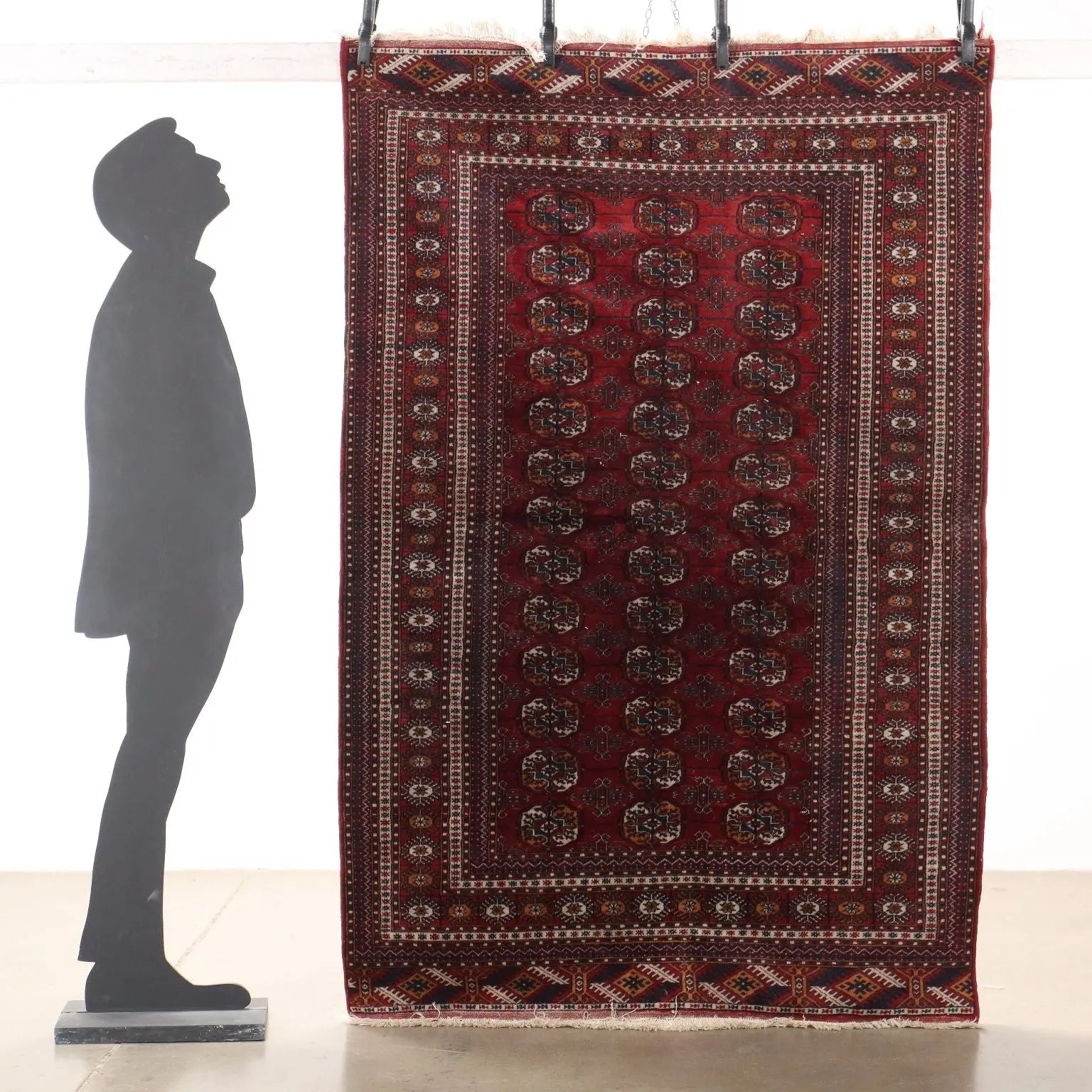 Bukhara Rug in Cotton and Wool - 290x190 cm