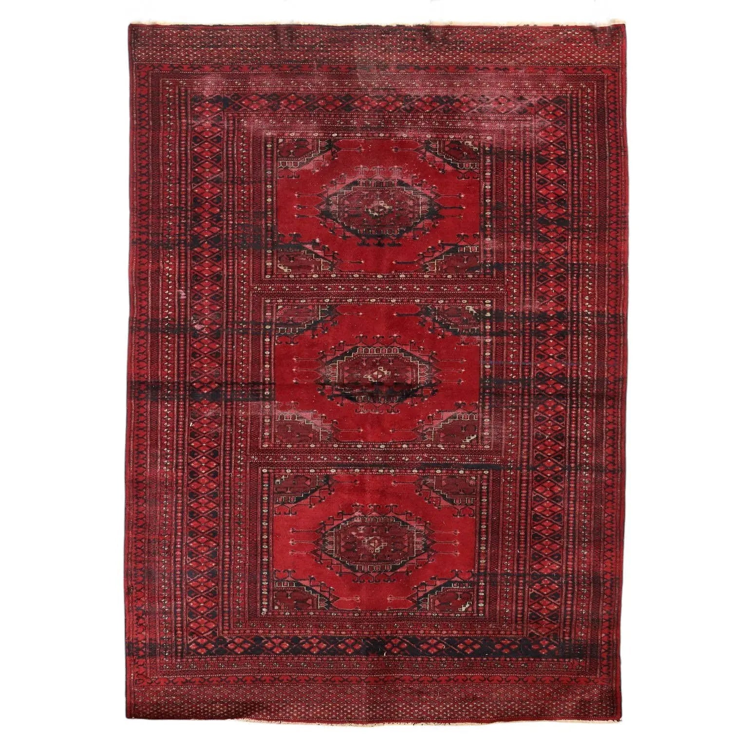 Handcrafted Bukhara Wool Rug - 180 x 130 cm