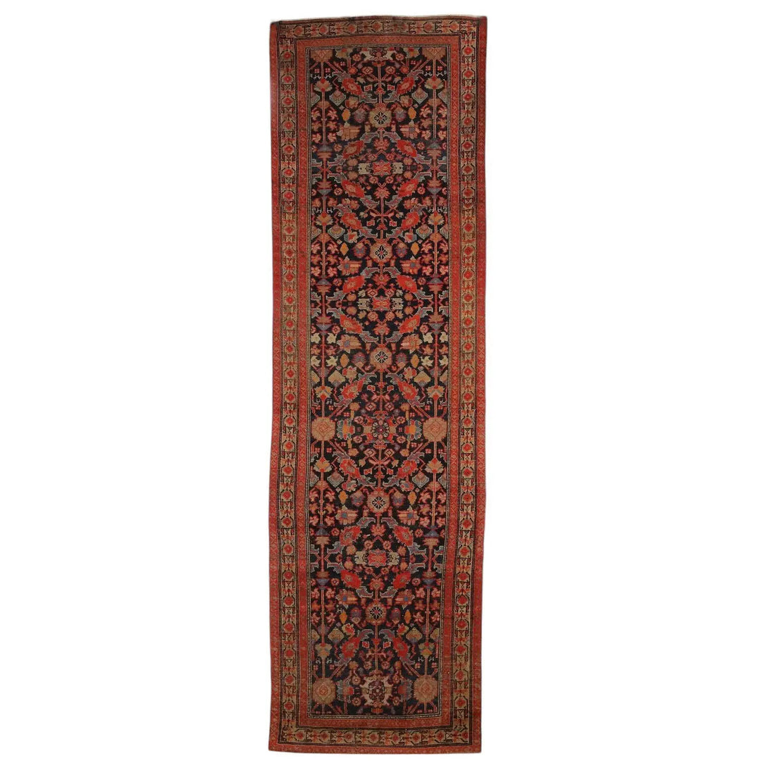 Malayer Rug in Cotton and Wool - 330 x 100 cm
