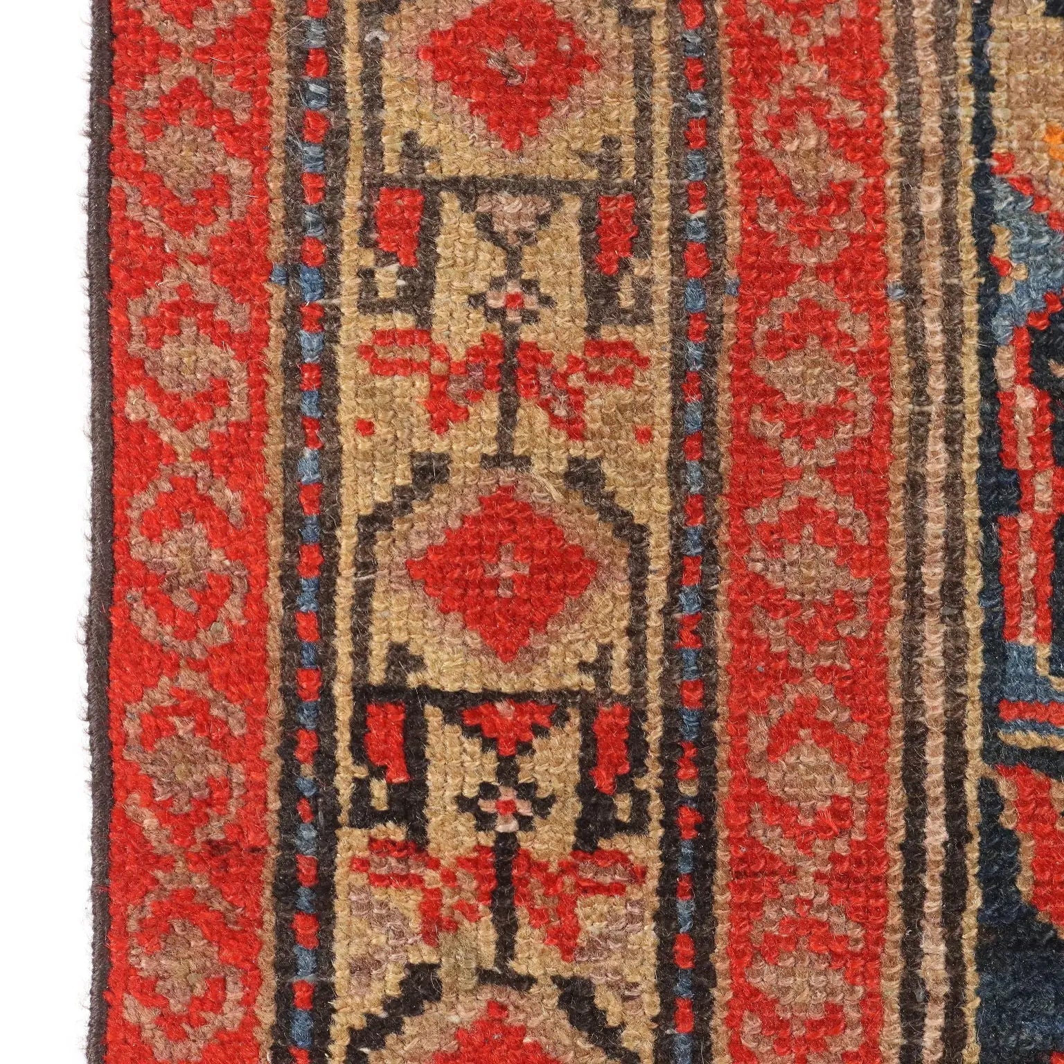 Malayer Rug in Cotton and Wool - 330 x 100 cm