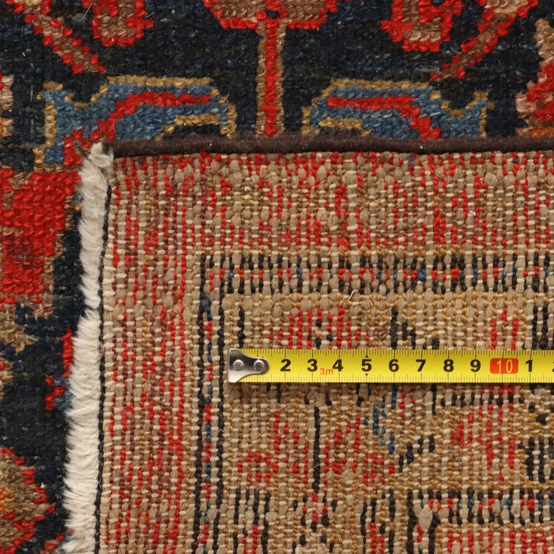 Malayer Rug in Cotton and Wool - 330 x 100 cm