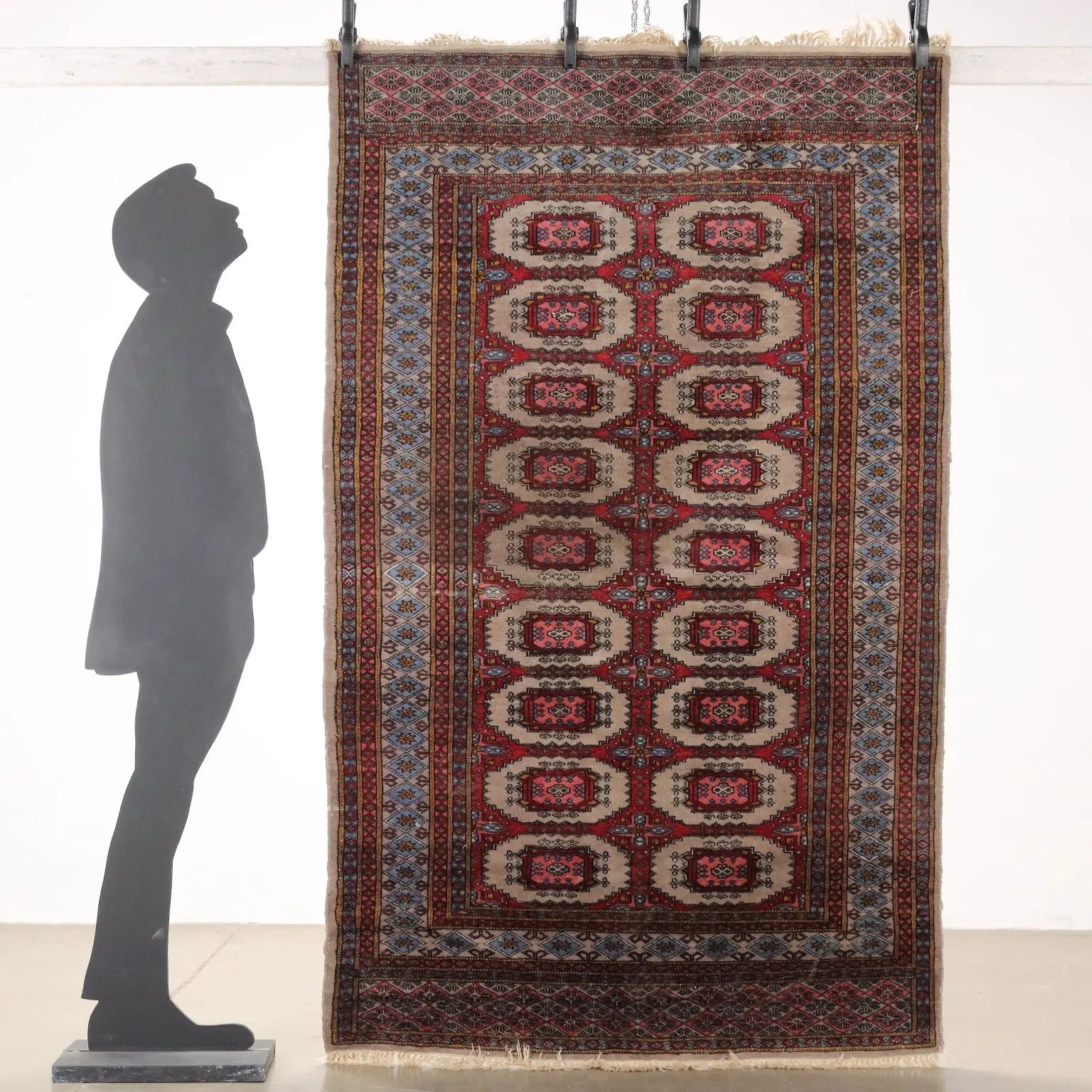 Bukhara Rug in Cotton and Wool - 200x125 cm