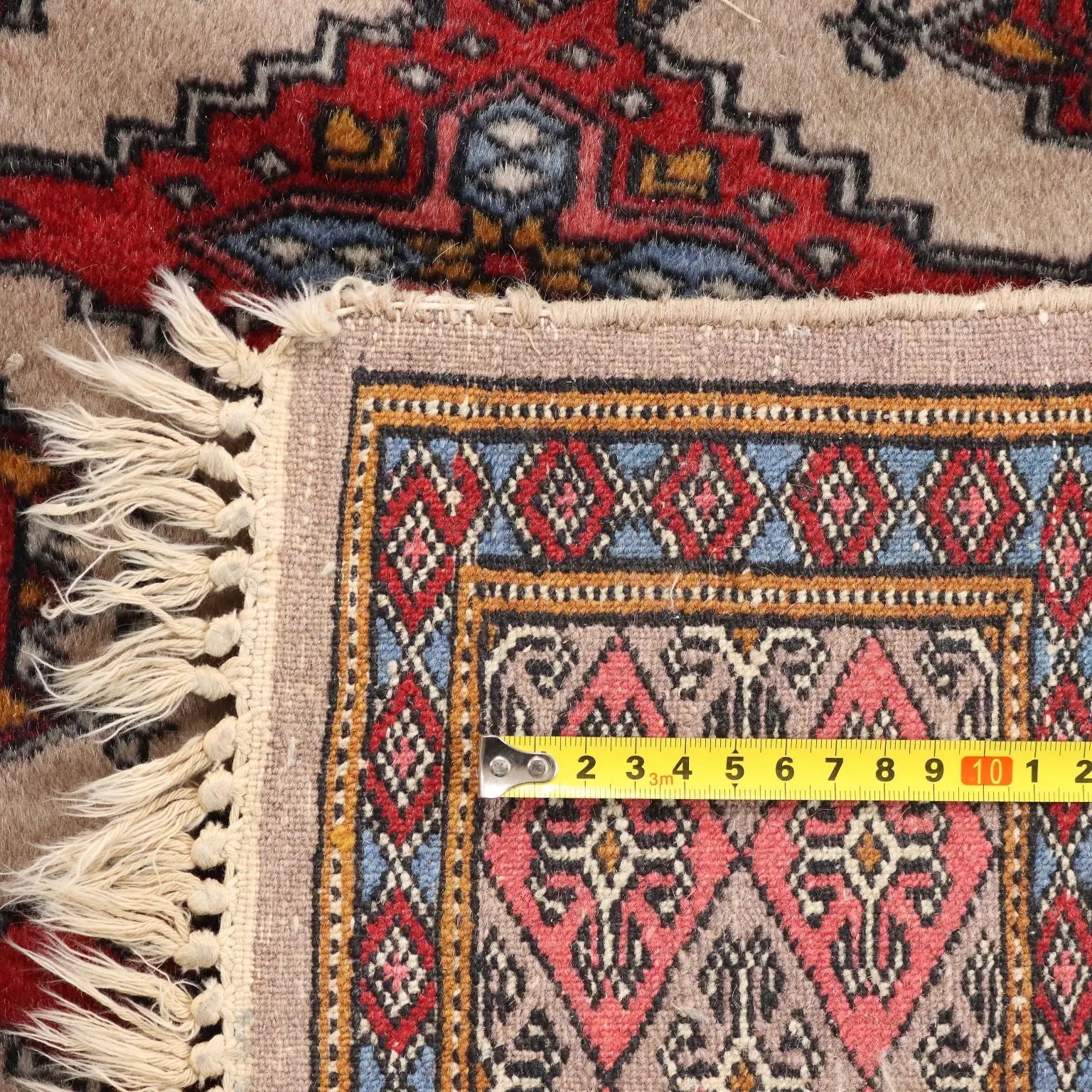 Bukhara Rug in Cotton and Wool - 200x125 cm