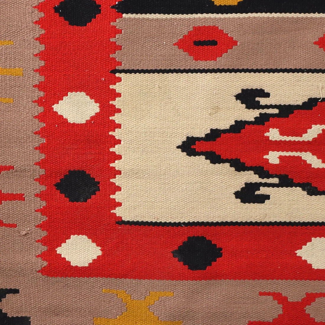 Antique Asian Carpet Cotton Wool Thin Knot Turkey 114 x 75 In - 114 x 75 In | Antiques | Carpets