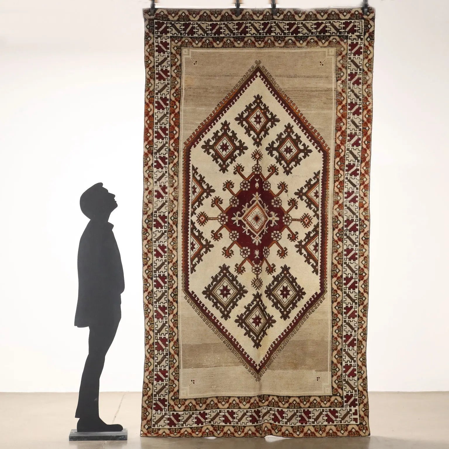 Agadir Wool Rug from Morocco 305 x 165 cm
