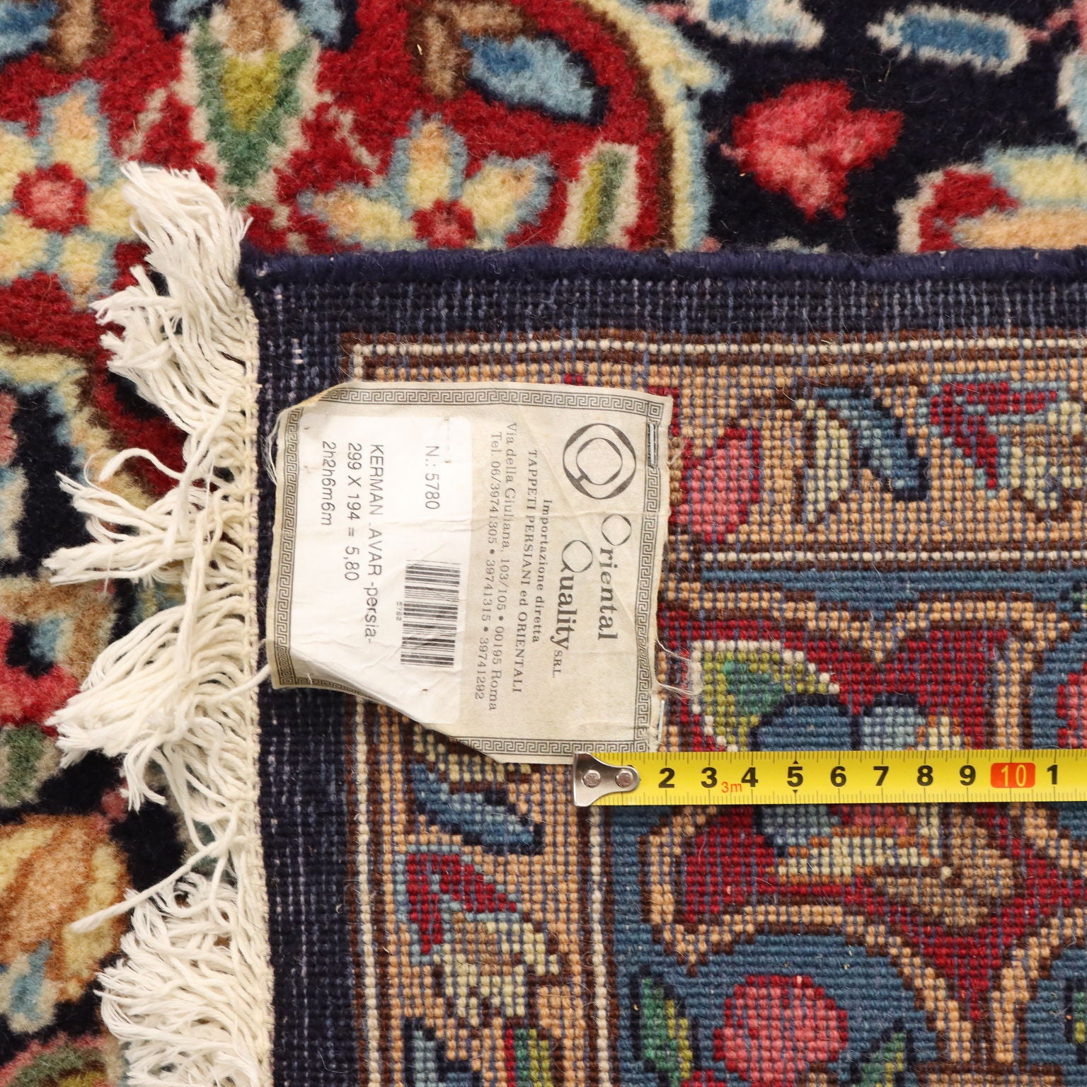 Antique Asian Carpet Cotton Wool Heavy Knot 114 x 74 In Original - 114 x 74 In | Antiques  Carpets