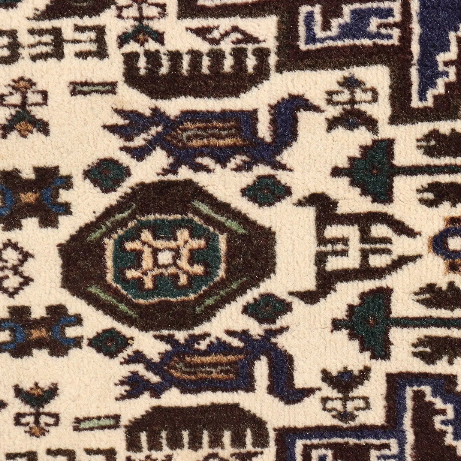 Ardebil Wool Rug - Fine Knot, 