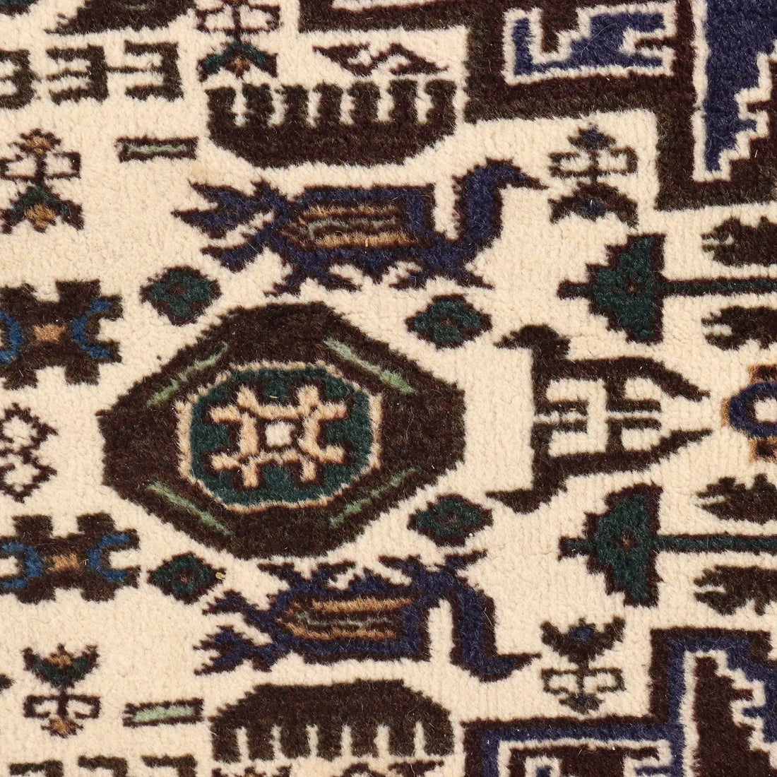 Ardebil Wool Rug - Fine Knot, 