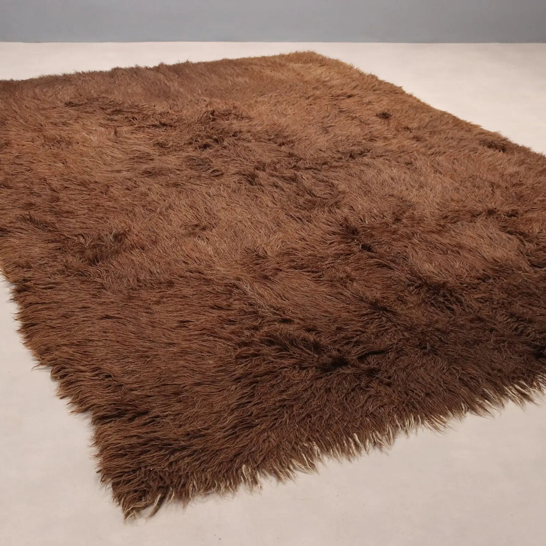 Vintage Cotton and Wool Rug - 295 x 200 cm