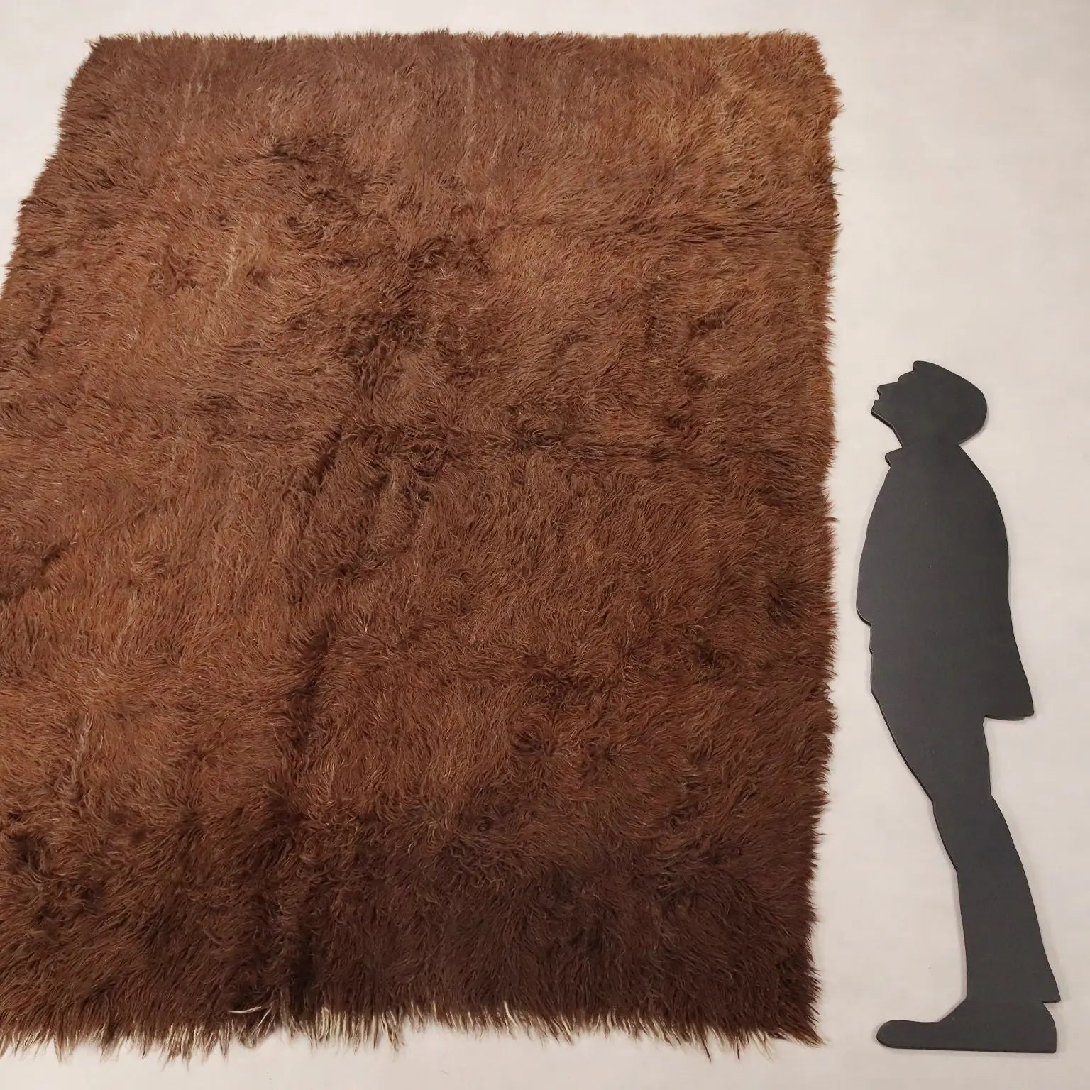 Vintage Cotton and Wool Rug - 295 x 200 cm