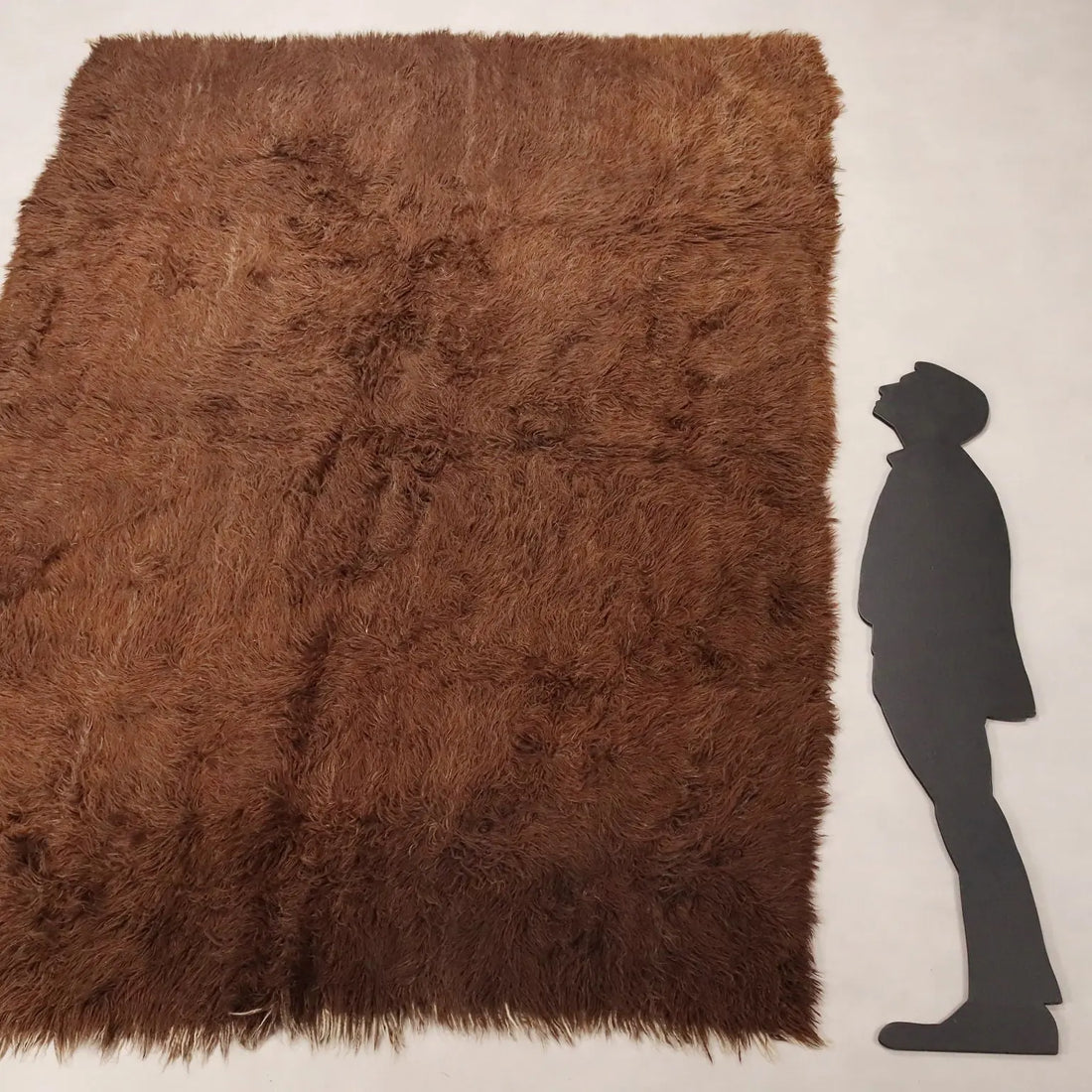 Vintage Cotton and Wool Rug - 295 x 200 cm