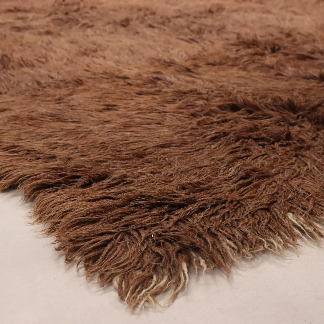 Vintage Cotton and Wool Rug - 295 x 200 cm