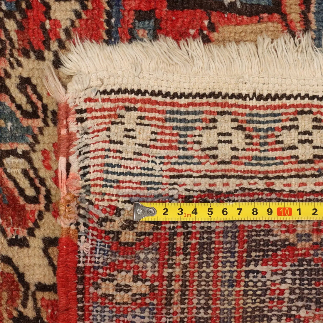 Antique Asian Carpet Cotton Hand Knotted 106 x 87 In - 106 x 87 In | Antiques | Carpets