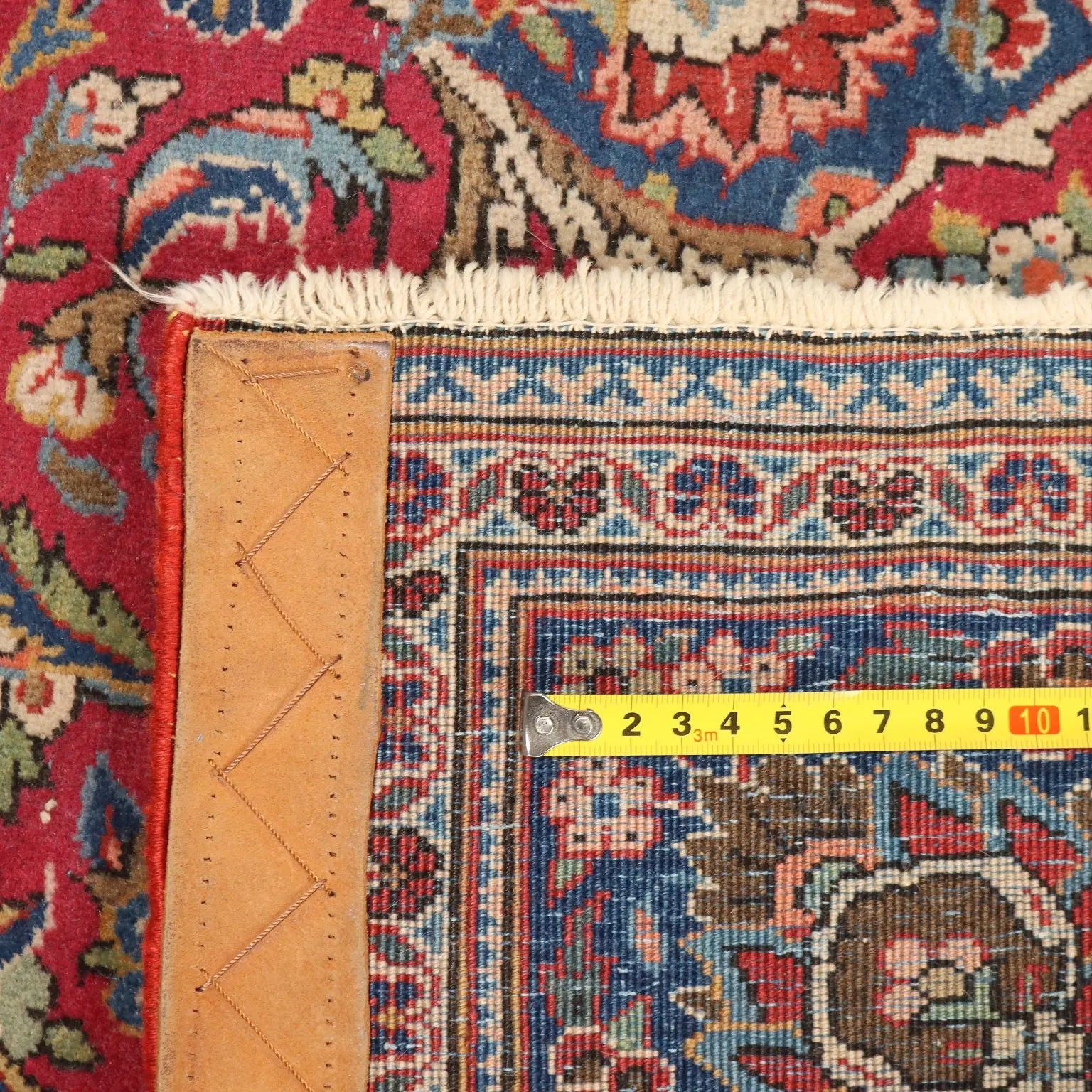 Antique Asian Carpet Cotton Extra-Thin Knot 79 x 51 In - 79 x 51 In | Antiques | Carpets