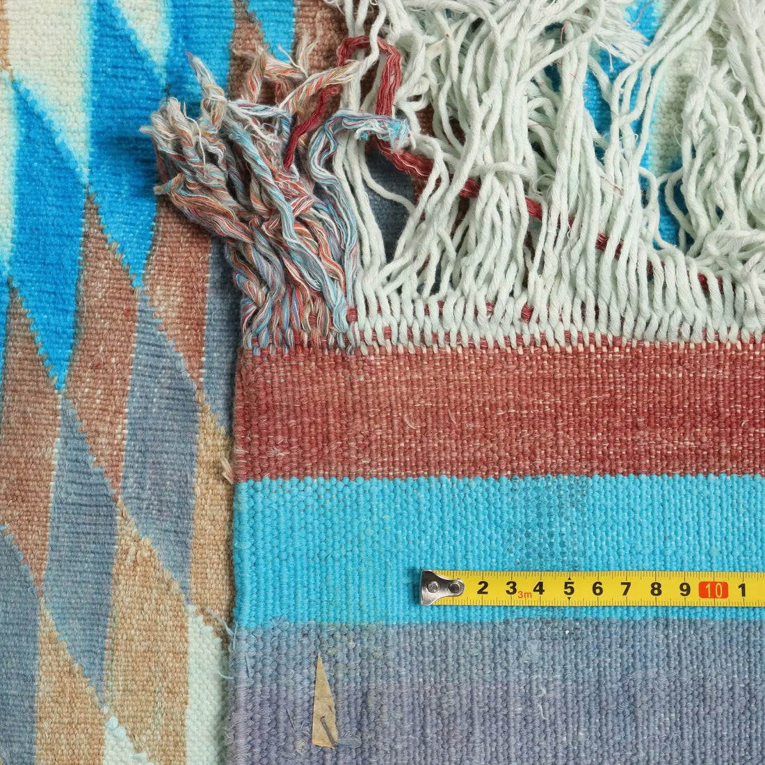 Turkish Cotton Kilim Rug - 530 x 312 cm