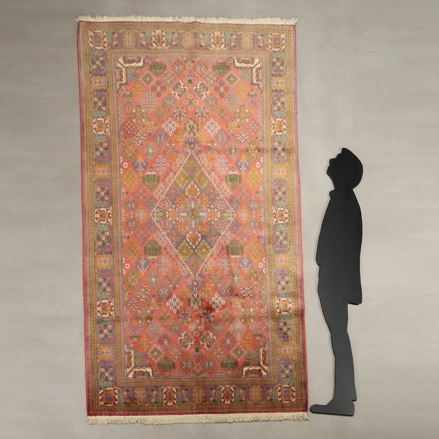 Joshagan Rug in Cotton and Wool - , 260x150 cm