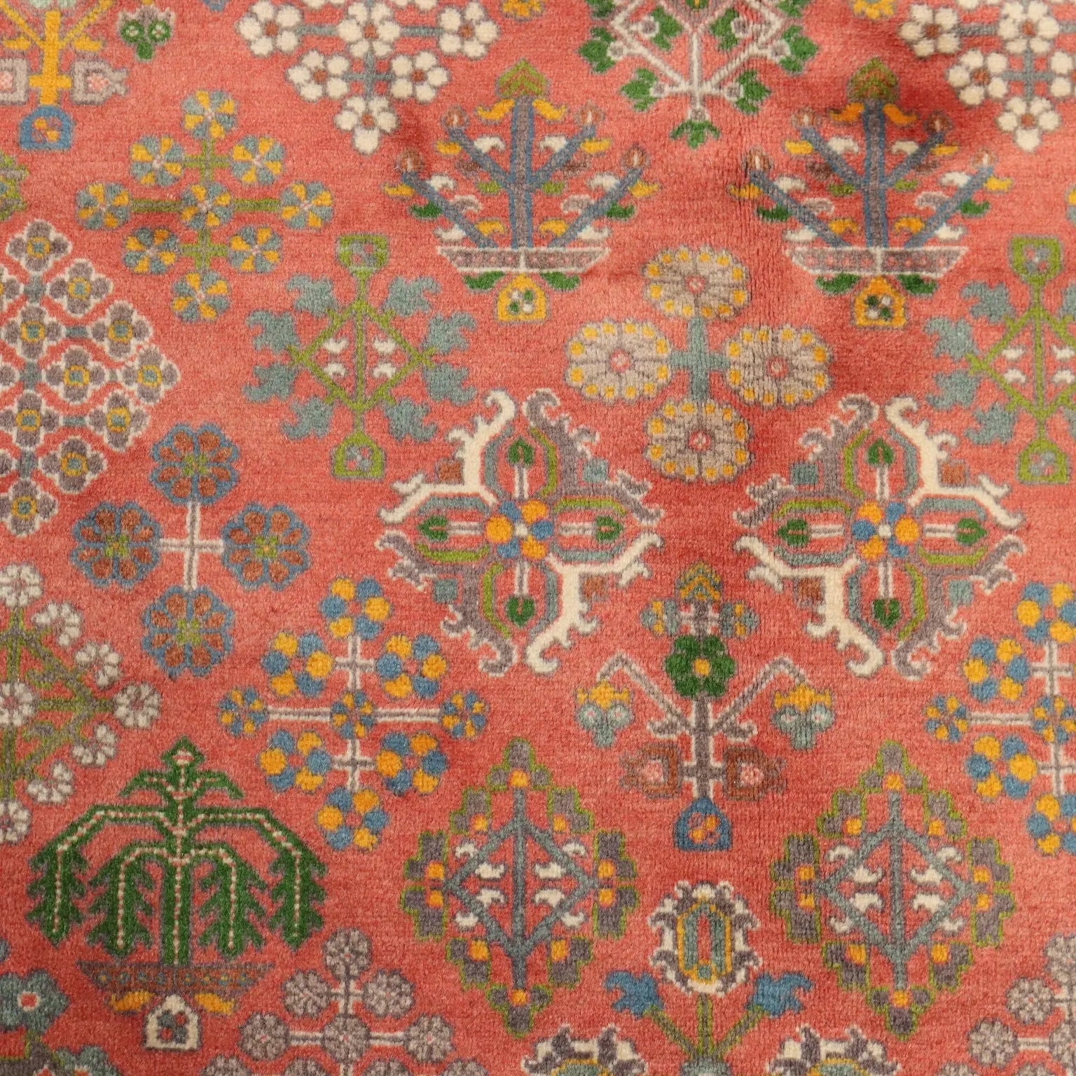 Joshagan Rug in Cotton and Wool - , 260x150 cm