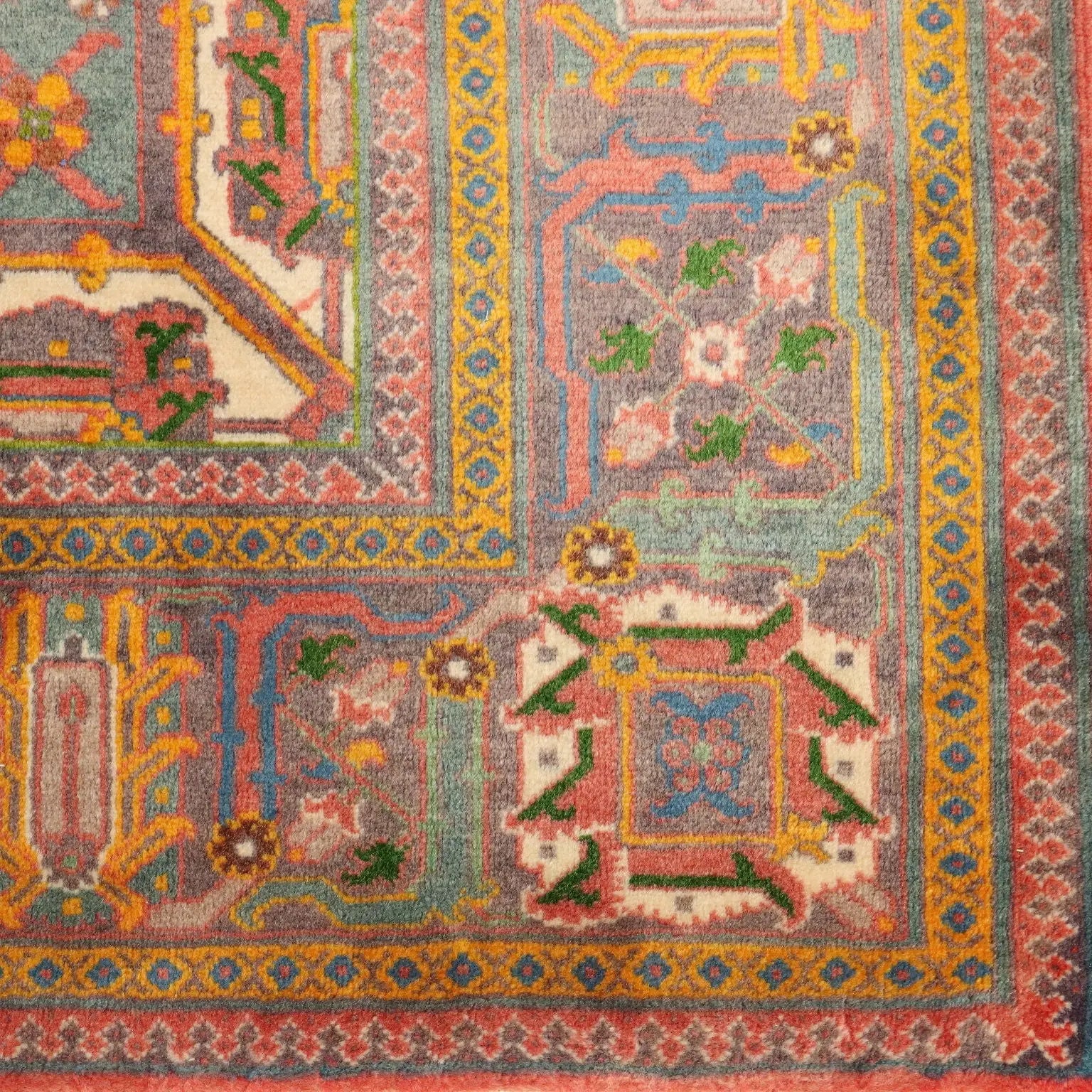Joshagan Rug in Cotton and Wool - , 260x150 cm