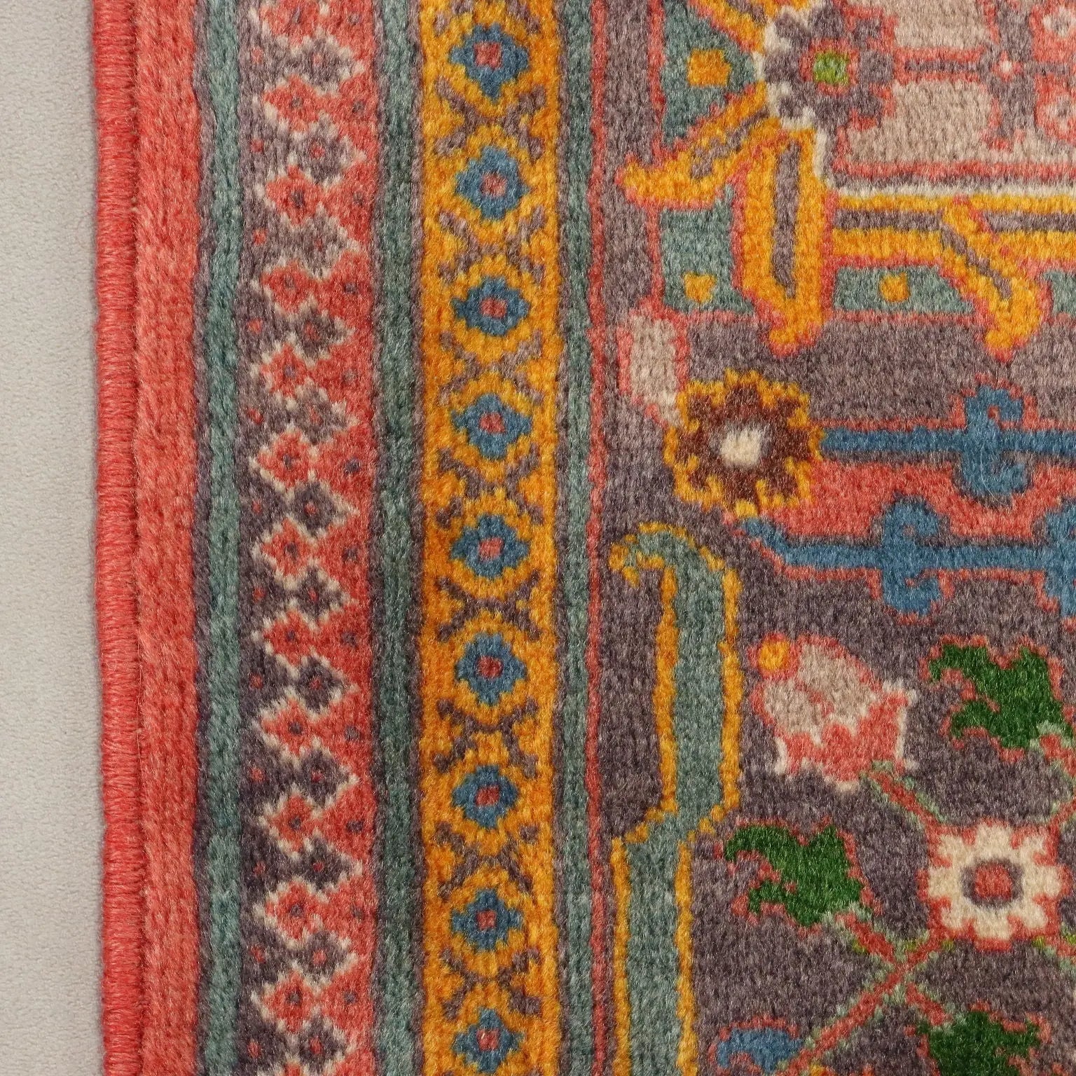 Joshagan Rug in Cotton and Wool - , 260x150 cm