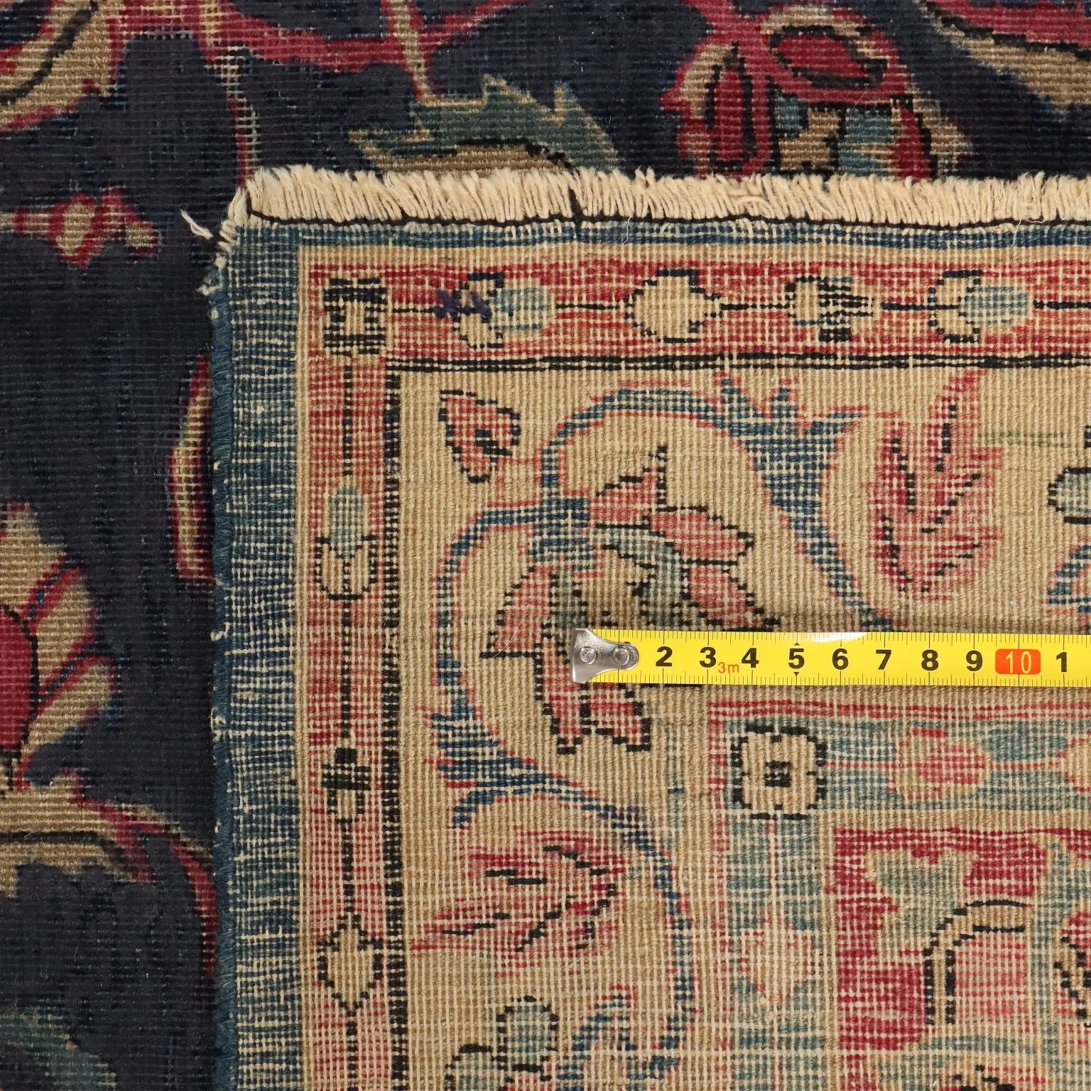 Antique Carpet Keshan Manchester Cotton Extra-Thin Knot 140 x 101 In - 140 x 101 In | Antiques | Carpets