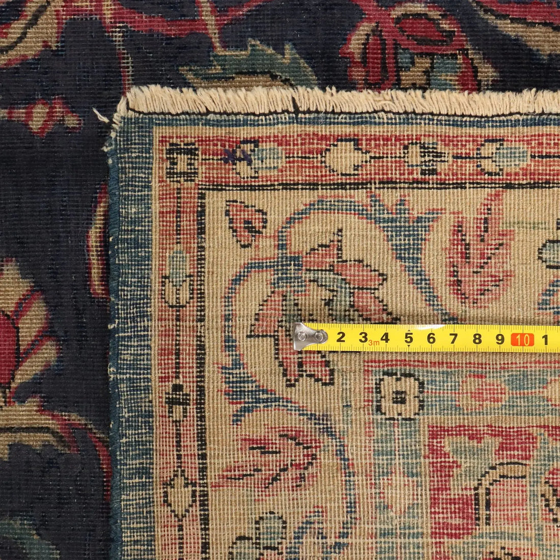 Antique Carpet Keshan Manchester Cotton Extra-Thin Knot 140 x 101 In - 140 x 101 In | Antiques | Carpets