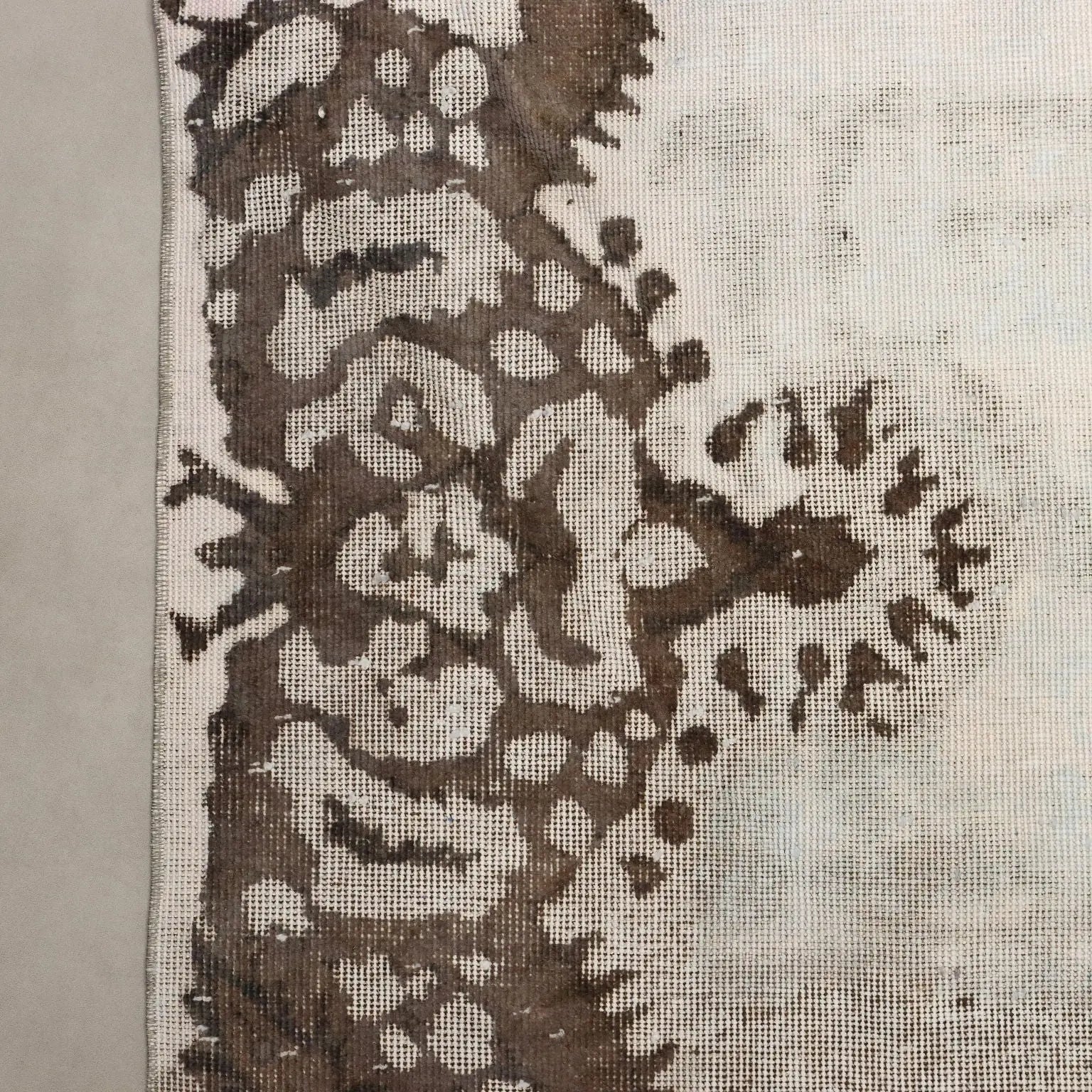 Antique Carpet Wool Cotton Thin Knot Handmade 142 x 103 In - 142 x 103 in | Antiques | Carpets