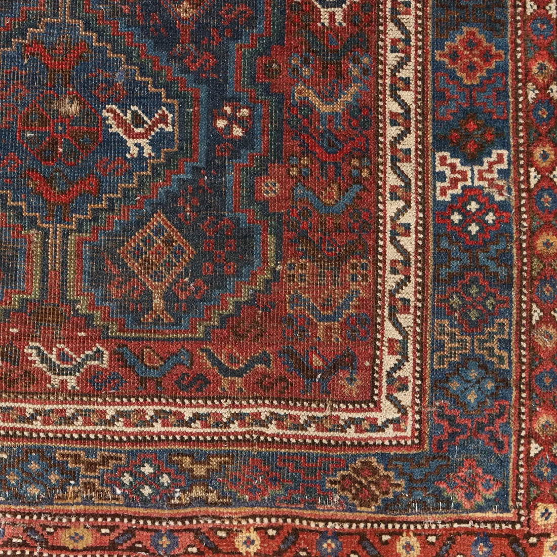 Antique Asian Carpet Wool Thin Knot Handmade 73 x 57 In - 73 x 57 In | Antiques | Carpets