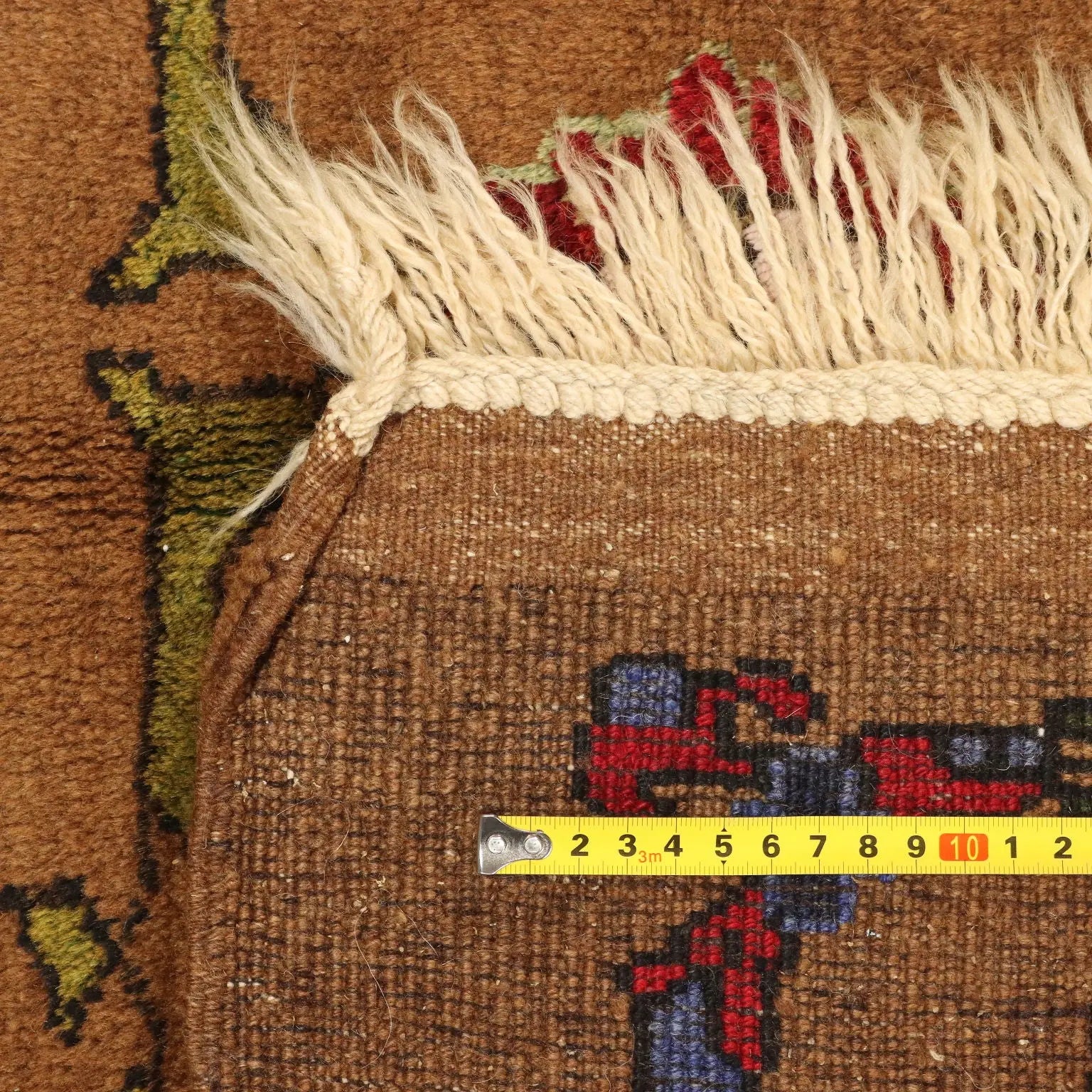 Antique Asian Carpet Wool Heavy Knot Handmade 78 x 47 In - 78 x 47 In | Antiques | Carpets