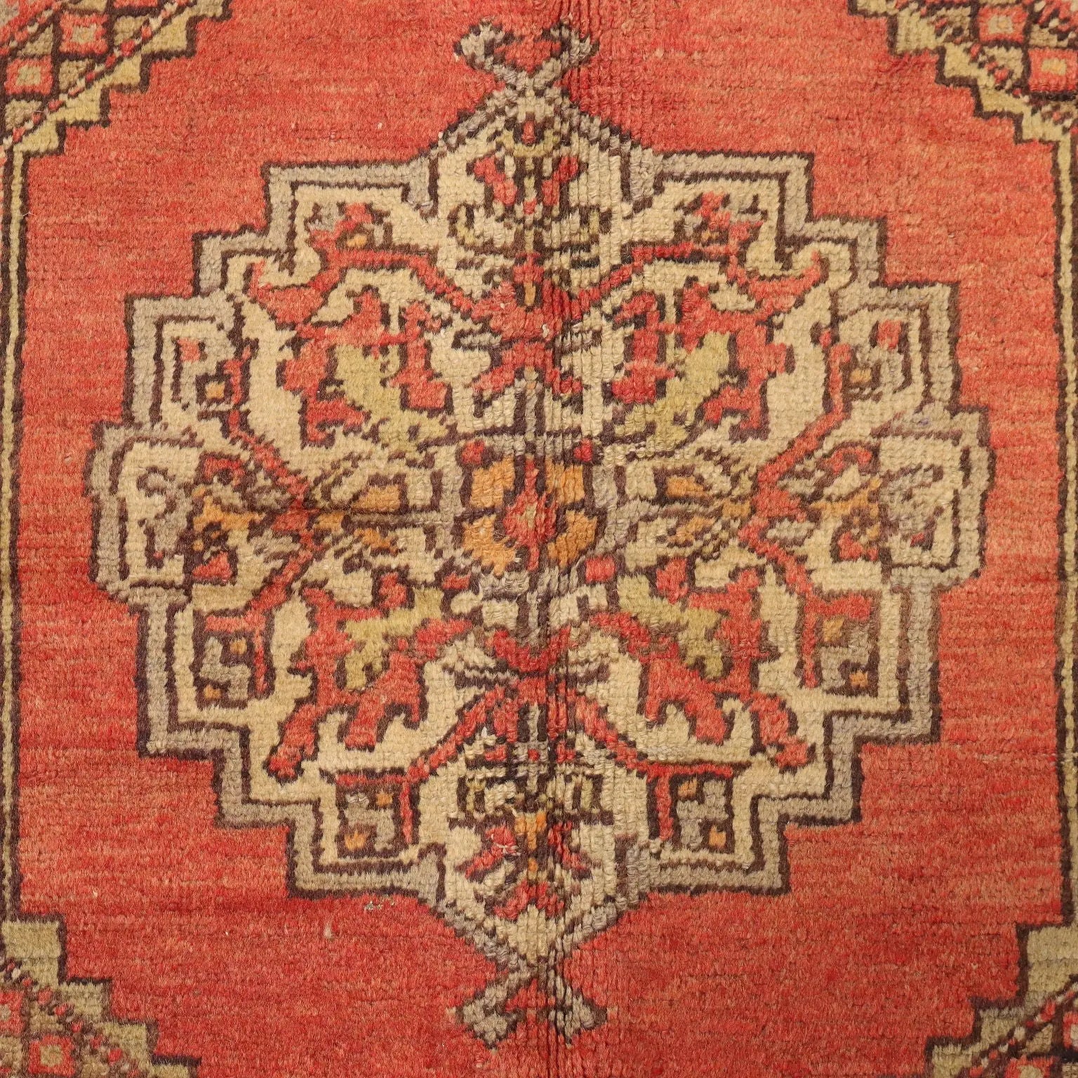 Antique Kirsehir Carpet Wool Heavy Knot Turkey 76 x 47 In - 76 x 47 In | Antiques | Carpets
