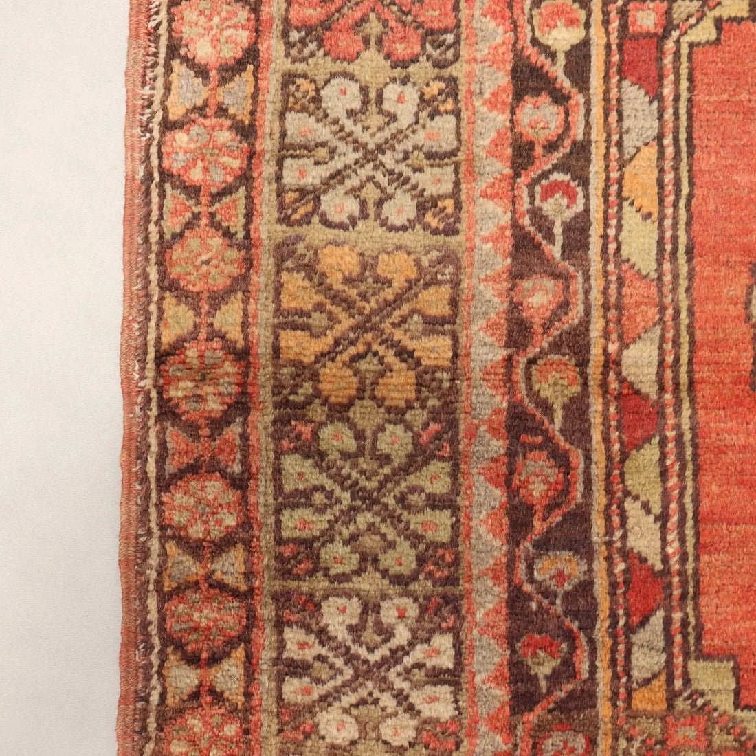 Antique Kirsehir Carpet Wool Heavy Knot Turkey 76 x 47 In - 76 x 47 In | Antiques | Carpets