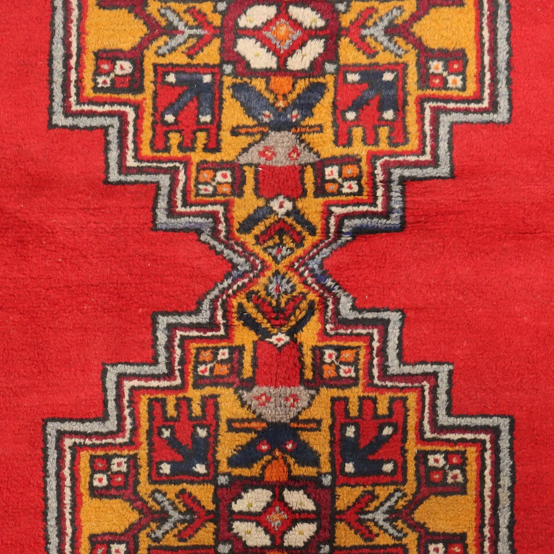 Antique Joruk Carpet Wool Heavy Knot Turkey 93 x 52 In - 93 x 52 In | Antiques | Carpets