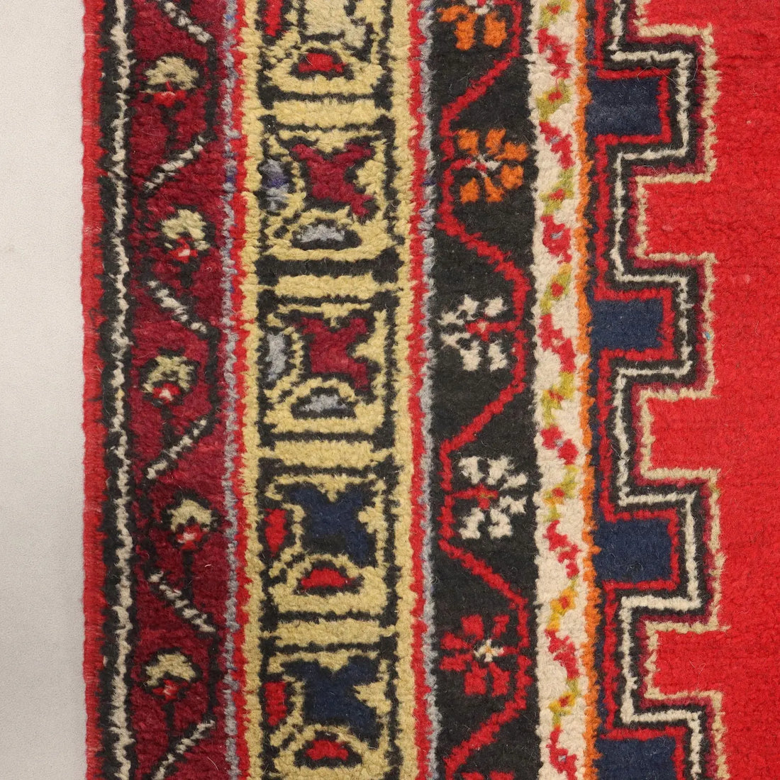 Antique Joruk Carpet Wool Heavy Knot Turkey 93 x 52 In - 93 x 52 In | Antiques | Carpets