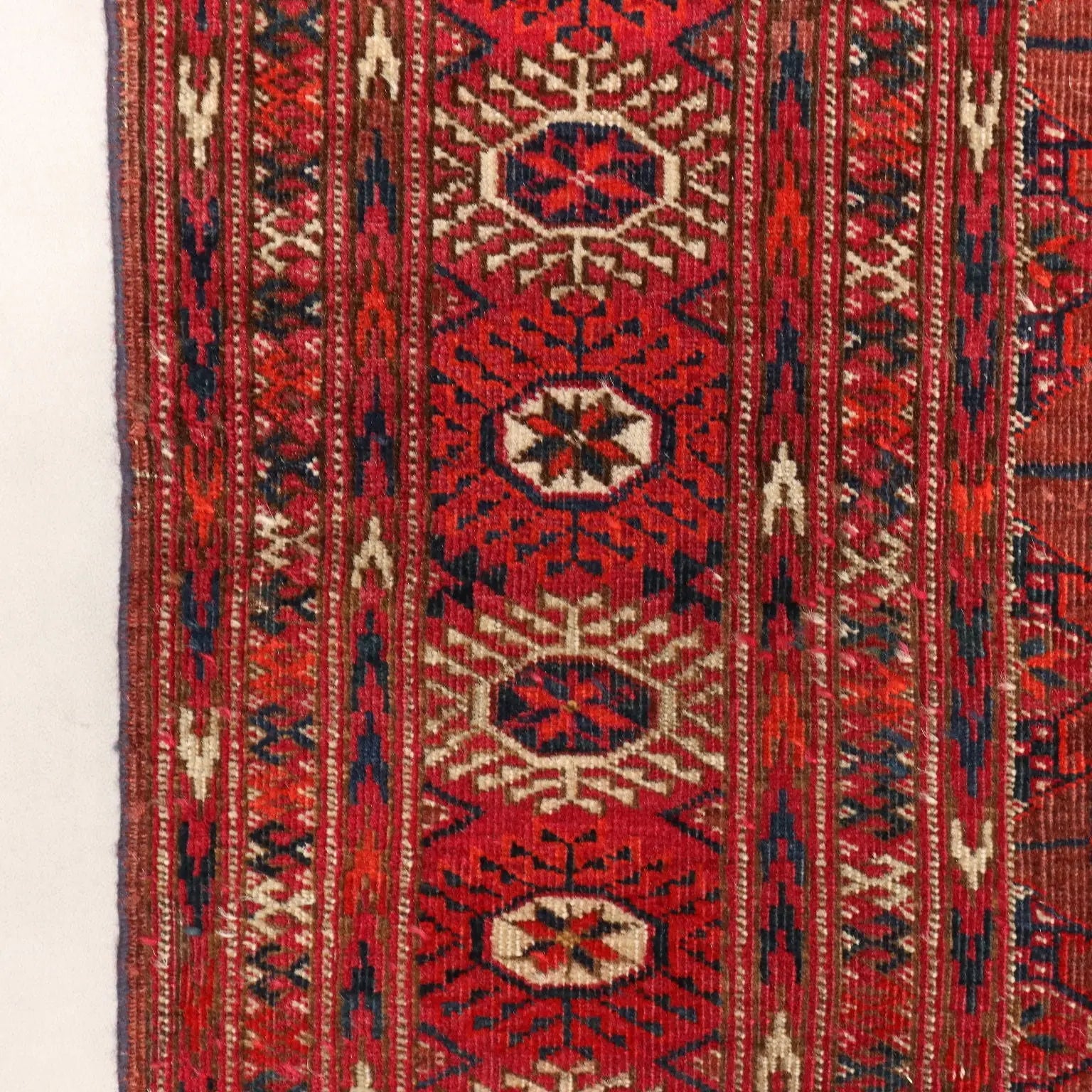 Antique Bukhara Carpet Wool Thin Knot Handmade 67 x 47 In - 67 x 47 In | Antiques | Carpets