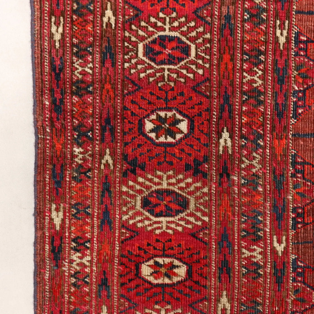 Antique Bukhara Carpet Wool Thin Knot Handmade 67 x 47 In - 67 x 47 In | Antiques | Carpets