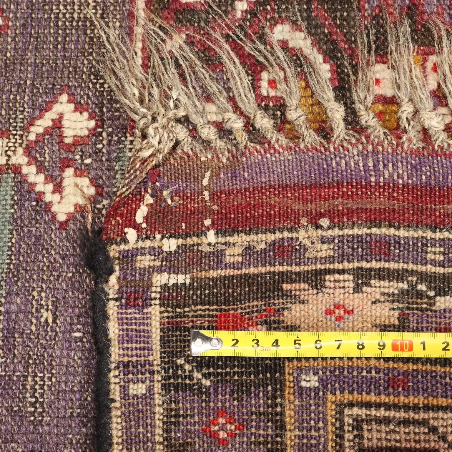 Antique Kirsehir Carpet Wool Heavy Knot Handmade 73 x 43 In - 73 x 43 In | Antiques | Carpets